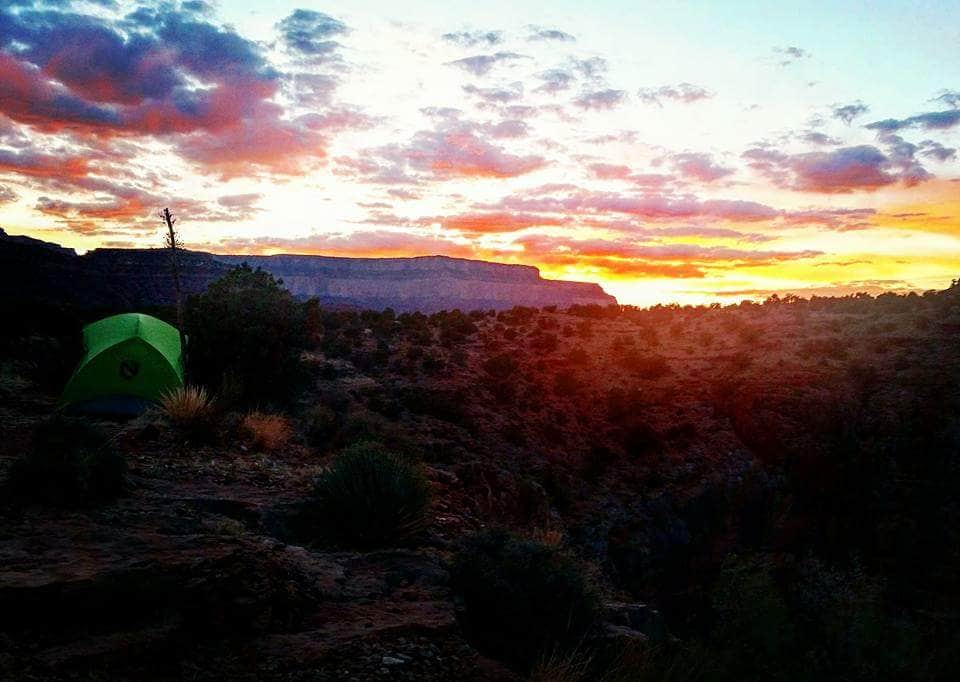Camper-submitted photo at Horseshoe Mesa Campsites — Grand Canyon National Park near Tuba City, AZ