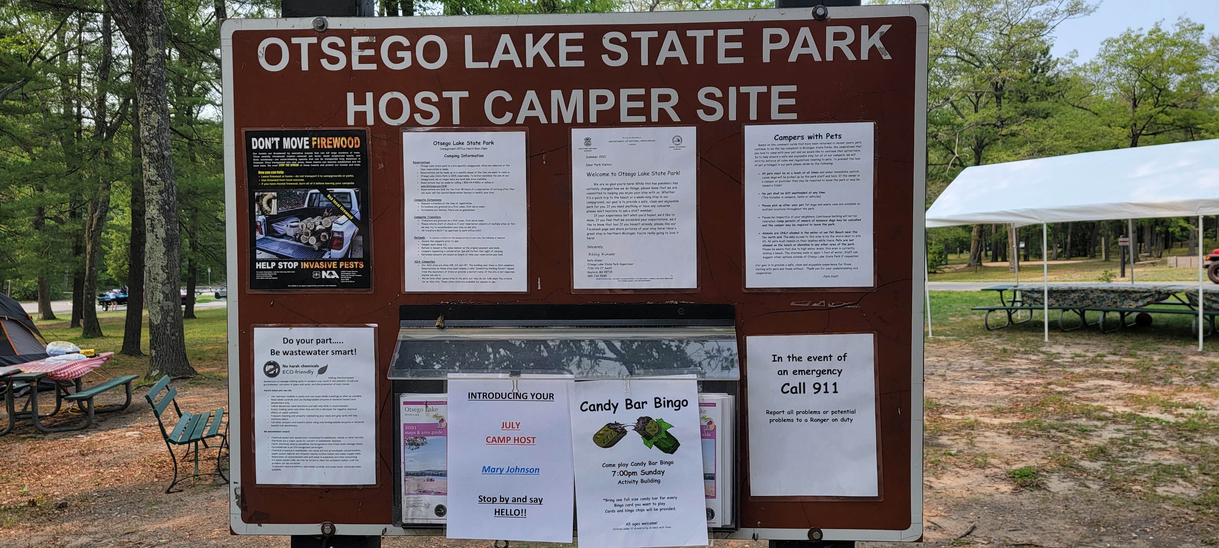 Camper submitted image from Otsego Lake State Park Campground - 5