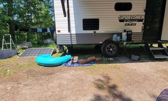 Camping near Town Corner Lake State Forest Campground: Pickerel Lake (Otsego) State Forest Campground, Vanderbilt, Michigan
