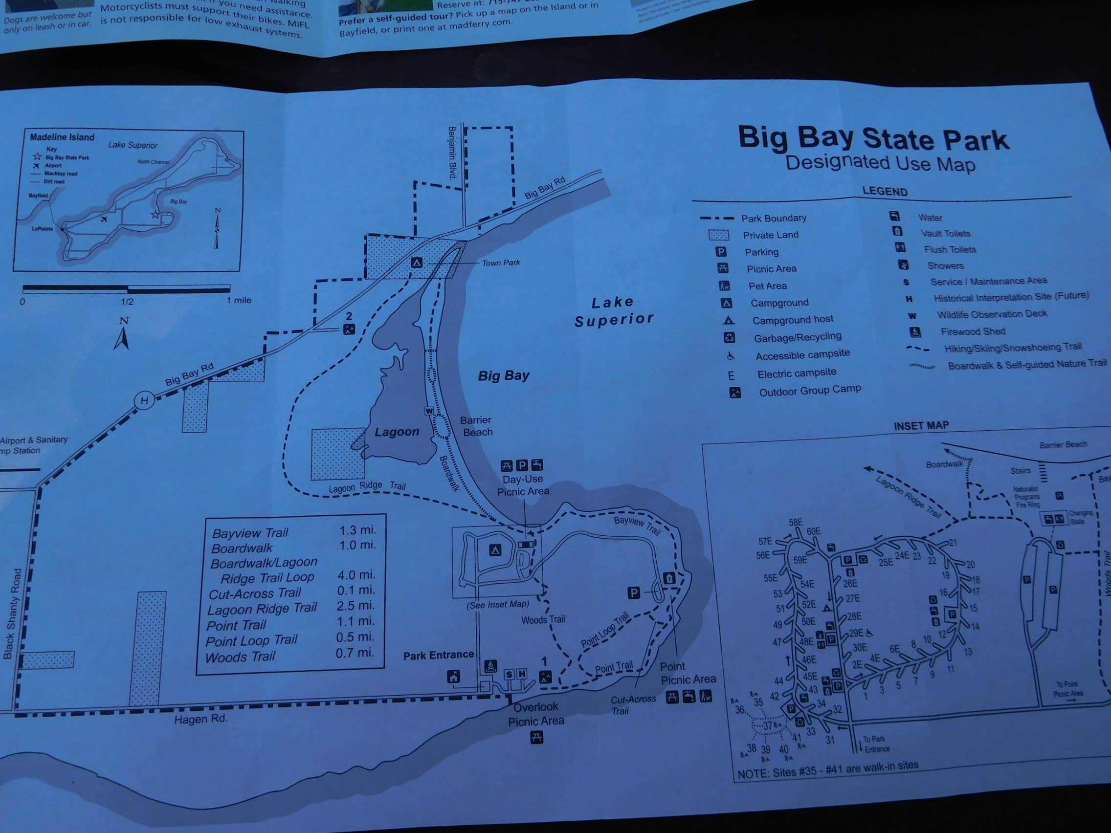 Camper submitted image from Big Bay State Park Campground - 4