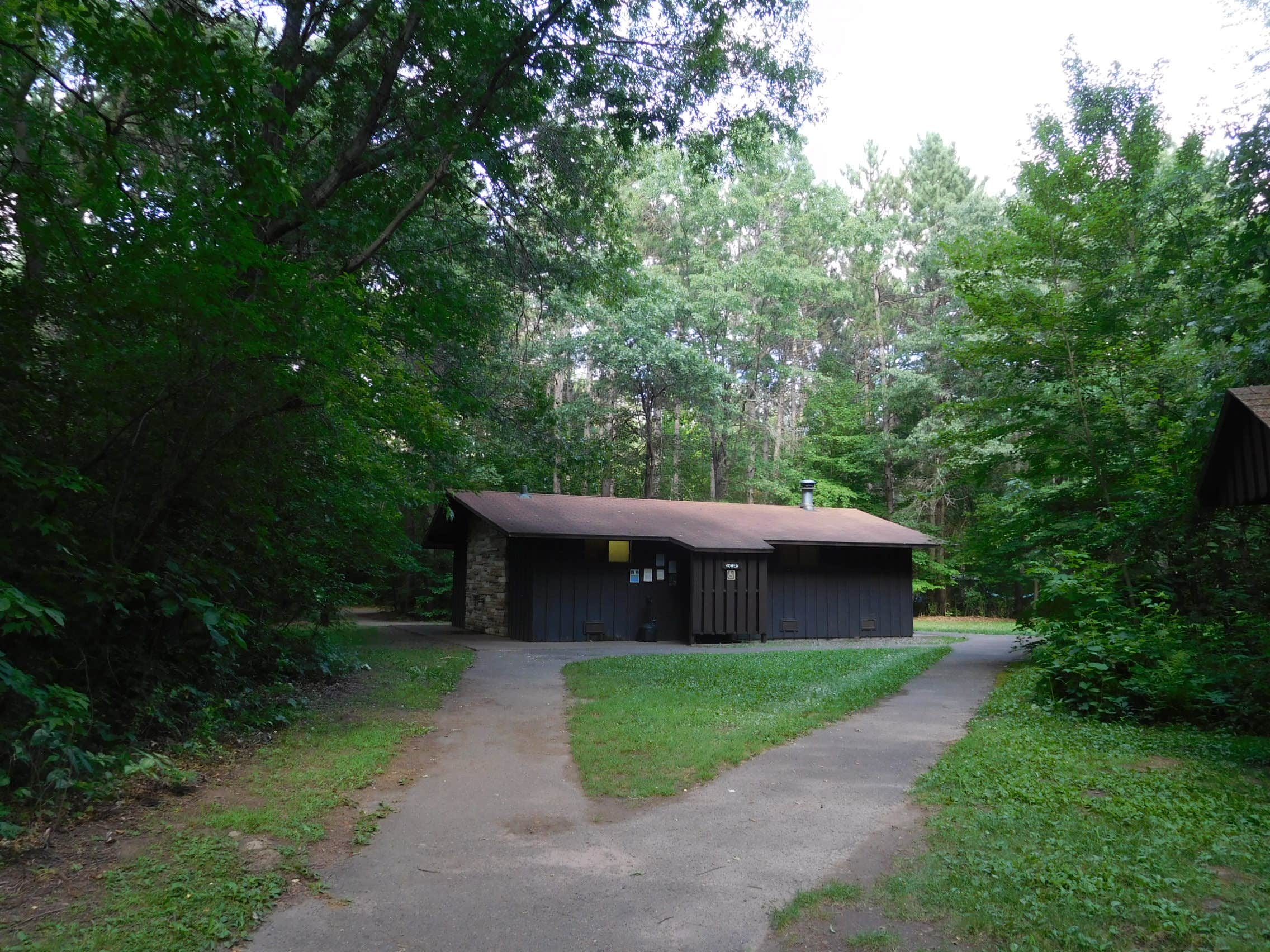 Debra M.'s photo of glamping accommodations at Lake Wissota State Park Campground near Weyerhaeuser, WI