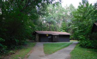 Debra M.'s photo of glamping accommodations at Lake Wissota State Park Campground near Chippewa Falls, WI