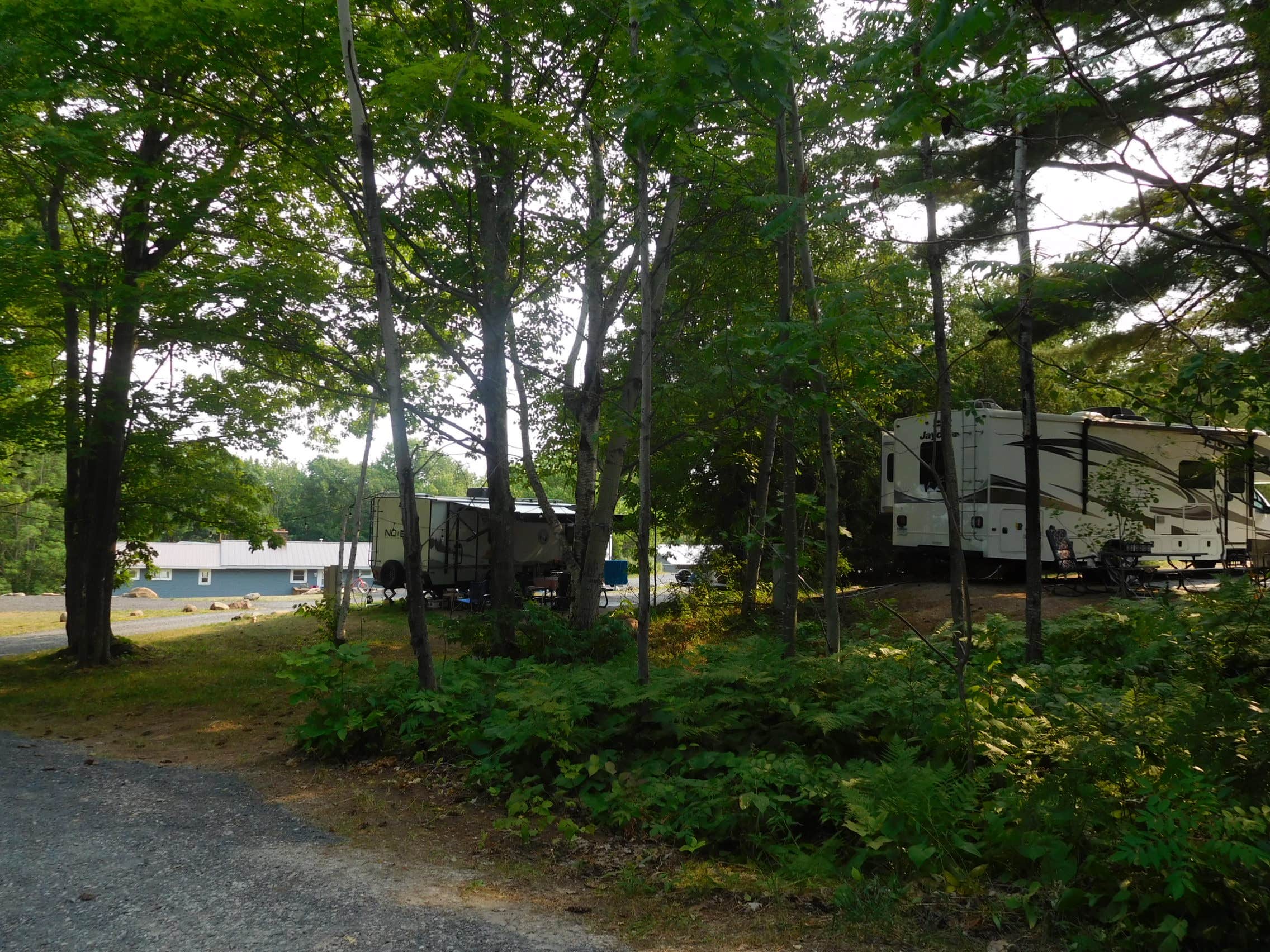 Debra M.'s photo of rv camping at Apostle Islands Area RV park and Camping near Illgen City, MN