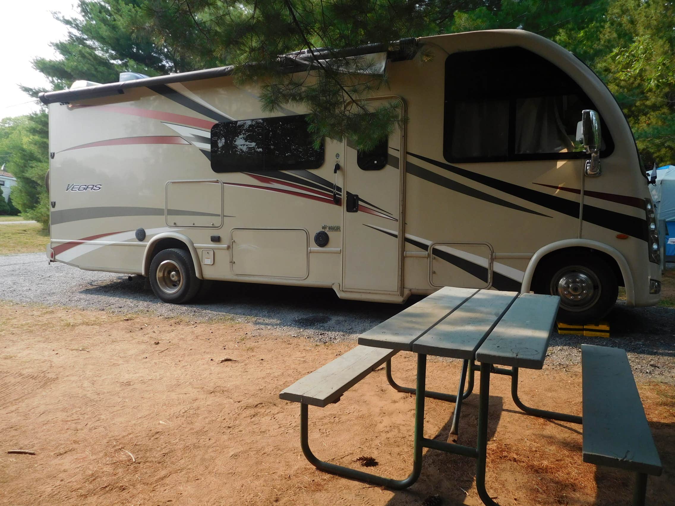 Debra M.'s photo of rv camping at Apostle Islands Area RV park and Camping in Wisconsin