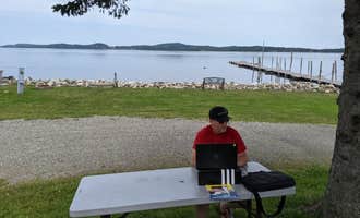 Camping near Black Point Cove — Cutler Coast Ecological Reserve: Seaview Campground, Eastport, Maine