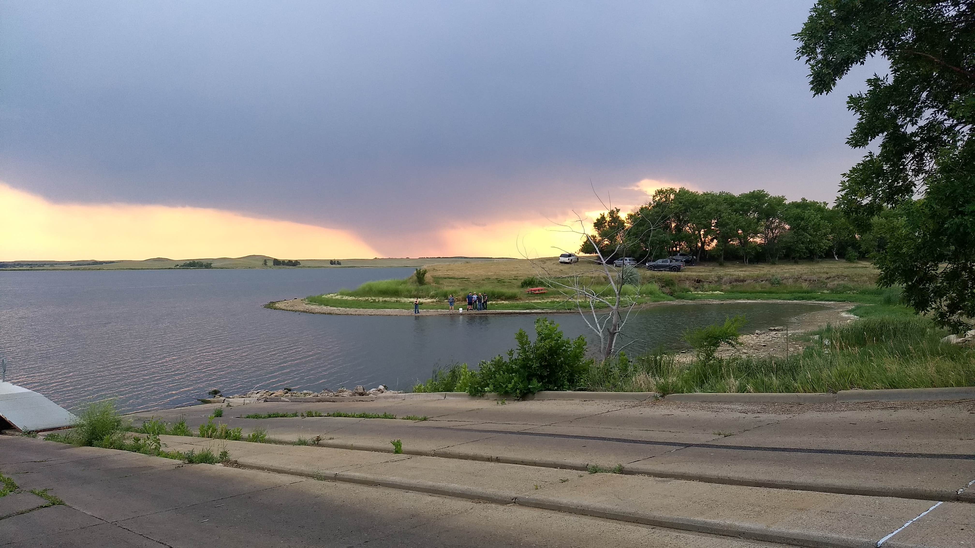 Camper-submitted photo at North Shore Bowman Haley Lake near Hettinger, ND