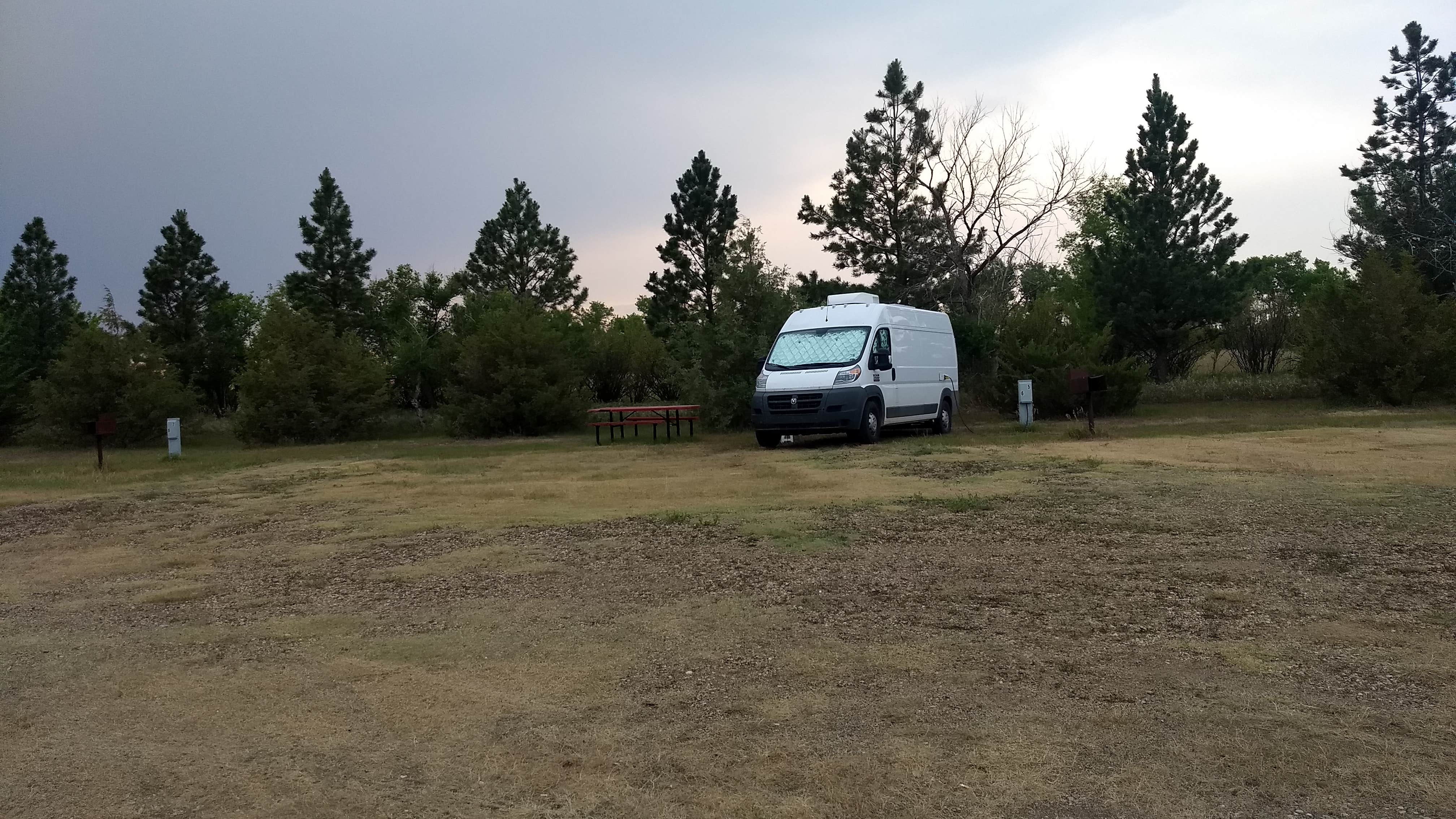 Camper-submitted photo at North Shore Bowman Haley Lake near Hettinger, ND