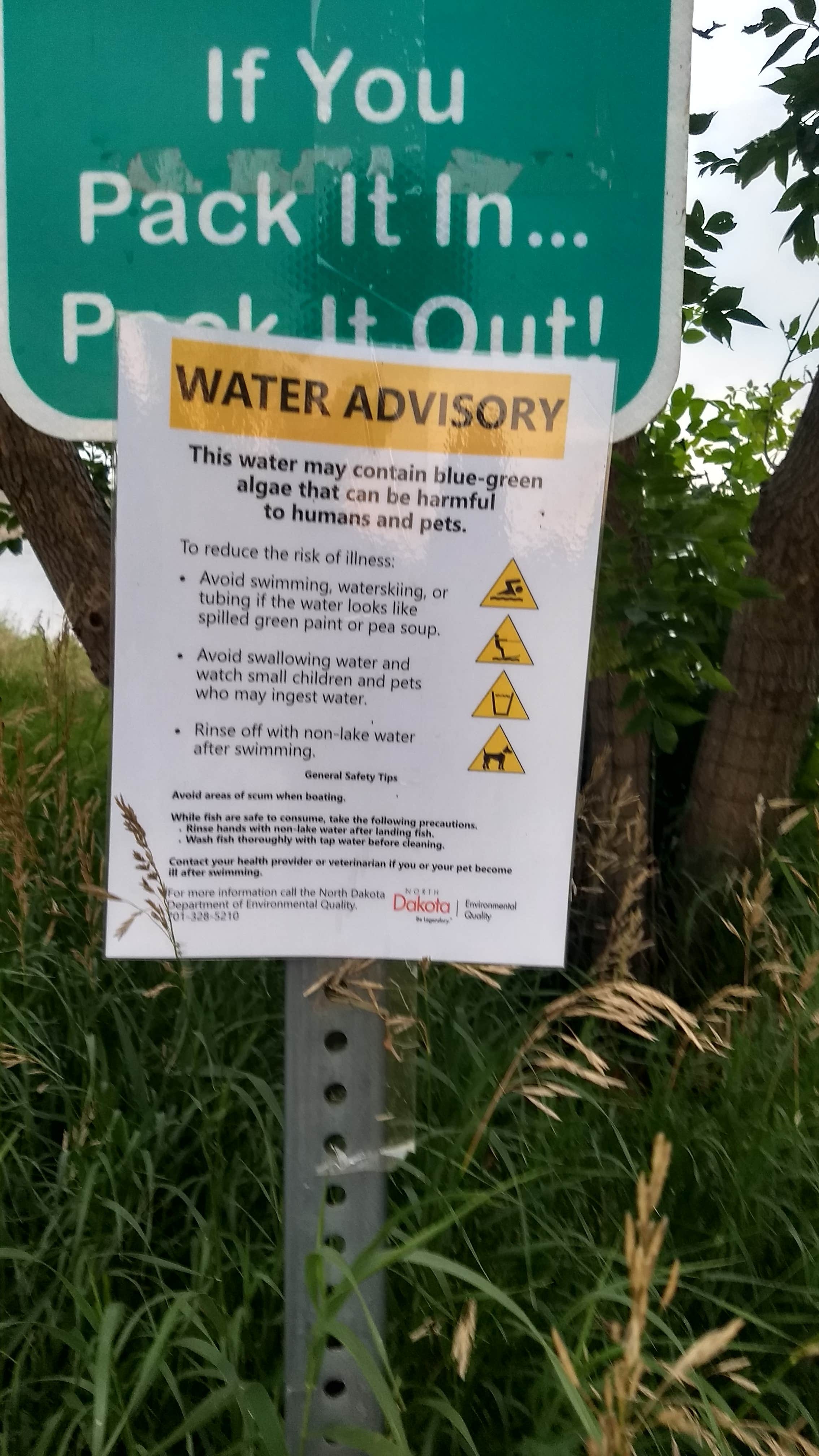 Camper-submitted photo at North Shore Bowman Haley Lake near Hettinger, ND