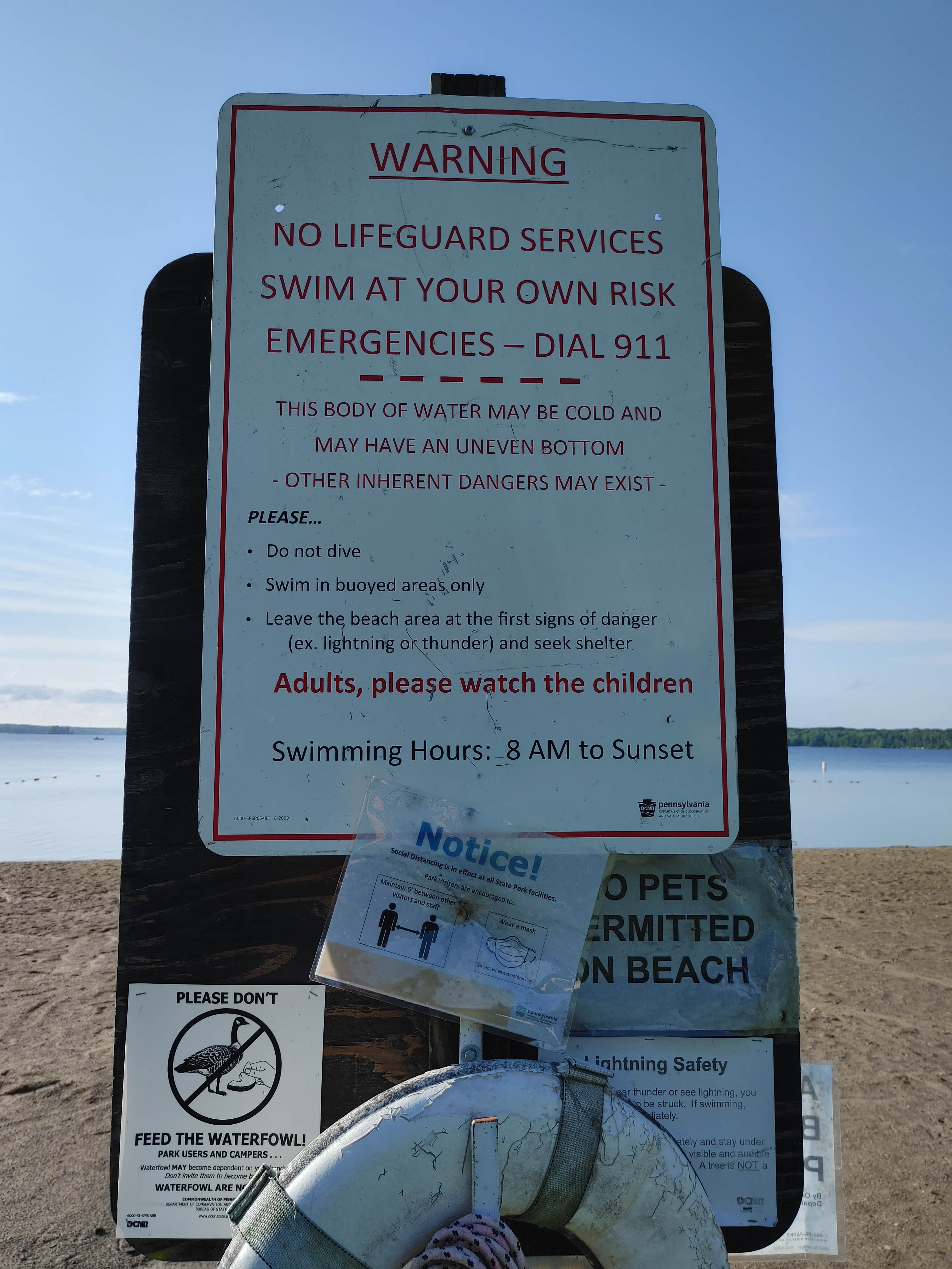 Camper-submitted photo at Pymatuning State Park Campground near Linesville, PA