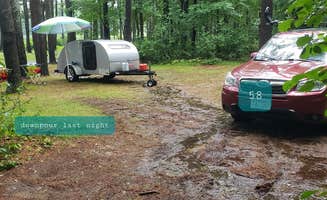 Jean C.'s photo of rv camping at Lake Dennison Recreation Area Campground near Fitzwilliam, NH