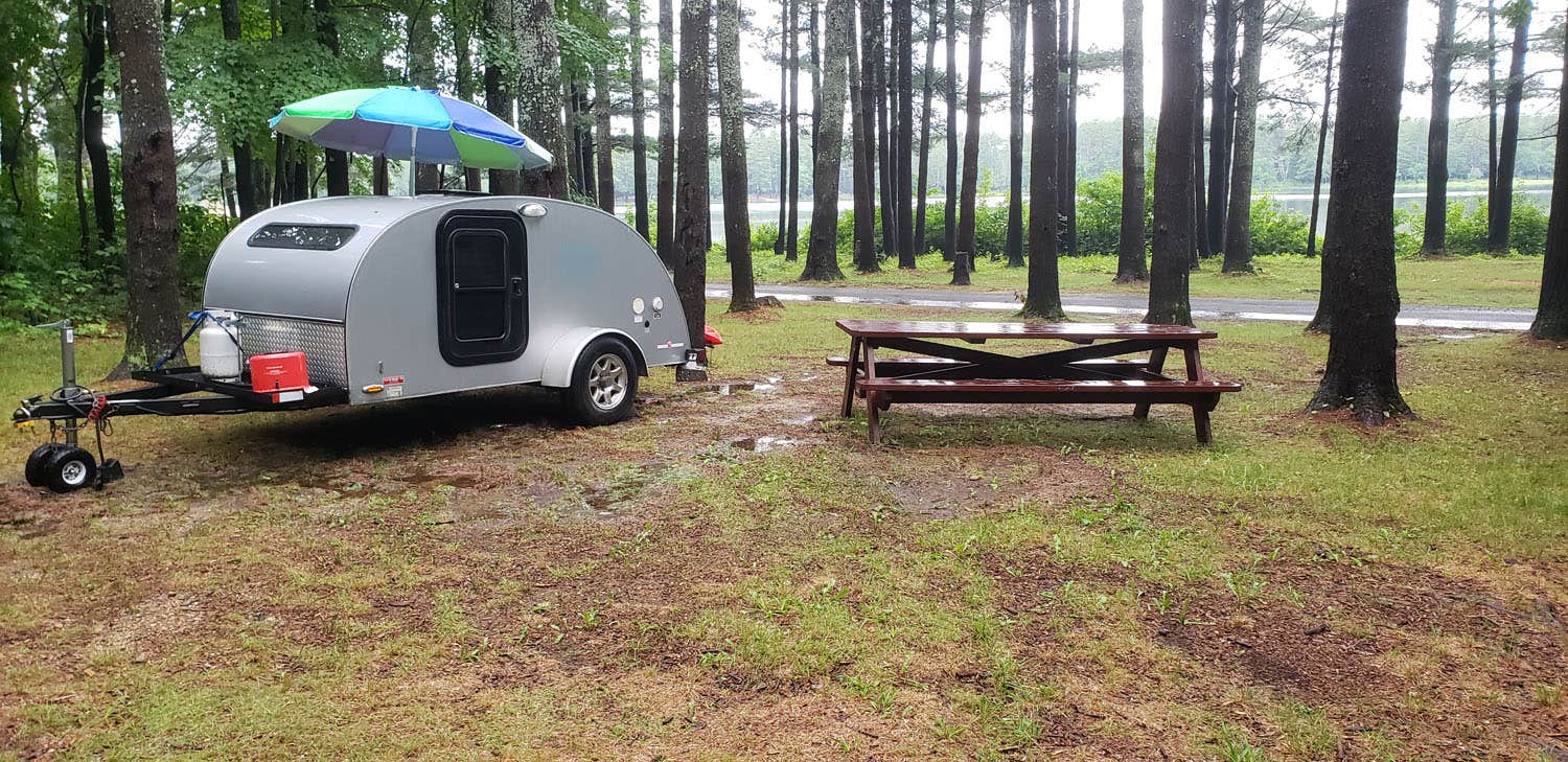 Jean C.'s photo of rv camping at Lake Dennison Recreation Area Campground near Greenville, NH