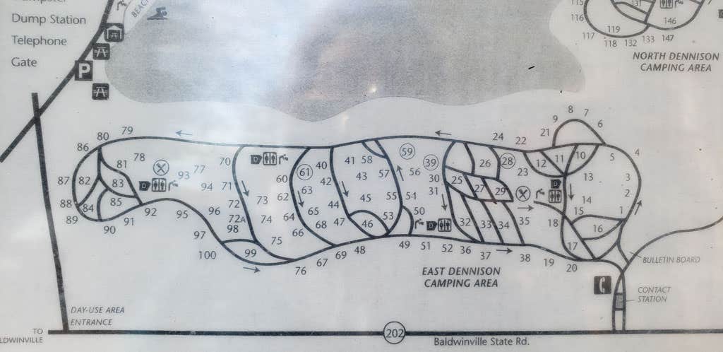 Camper submitted image from Lake Dennison Recreation Area Campground - 4