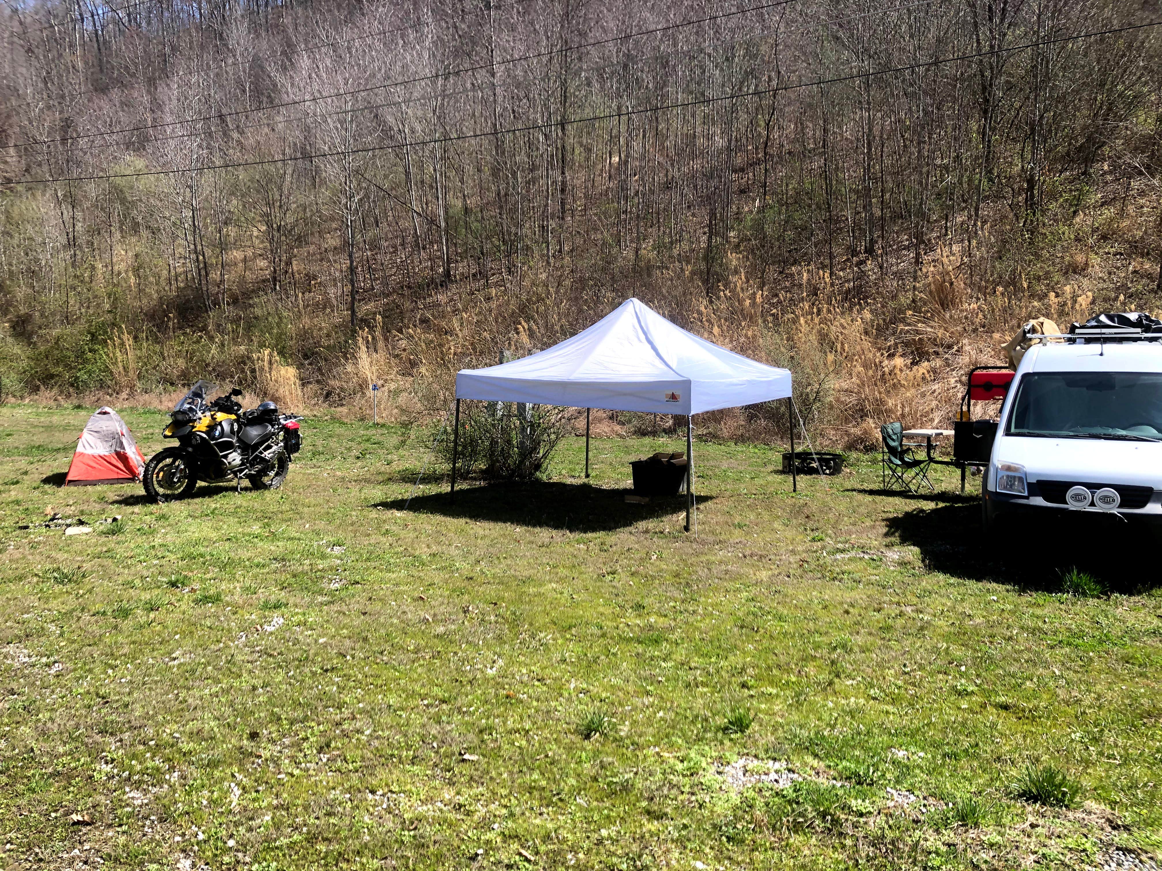 Camper-submitted photo at Backwoods Camping & RV Park near Blue River, KY