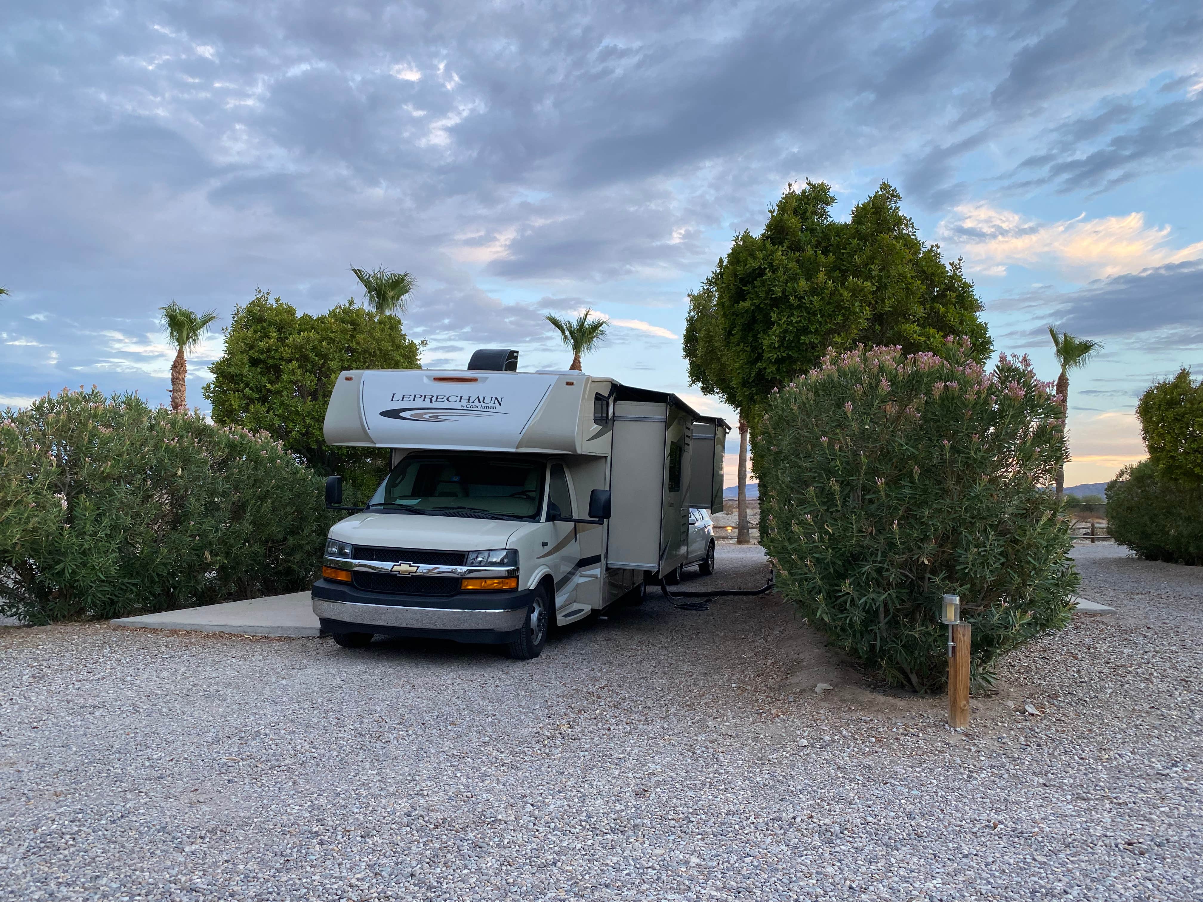 Tammie L.'s photo of rv camping at Desert View RV Resort near Yucca, AZ