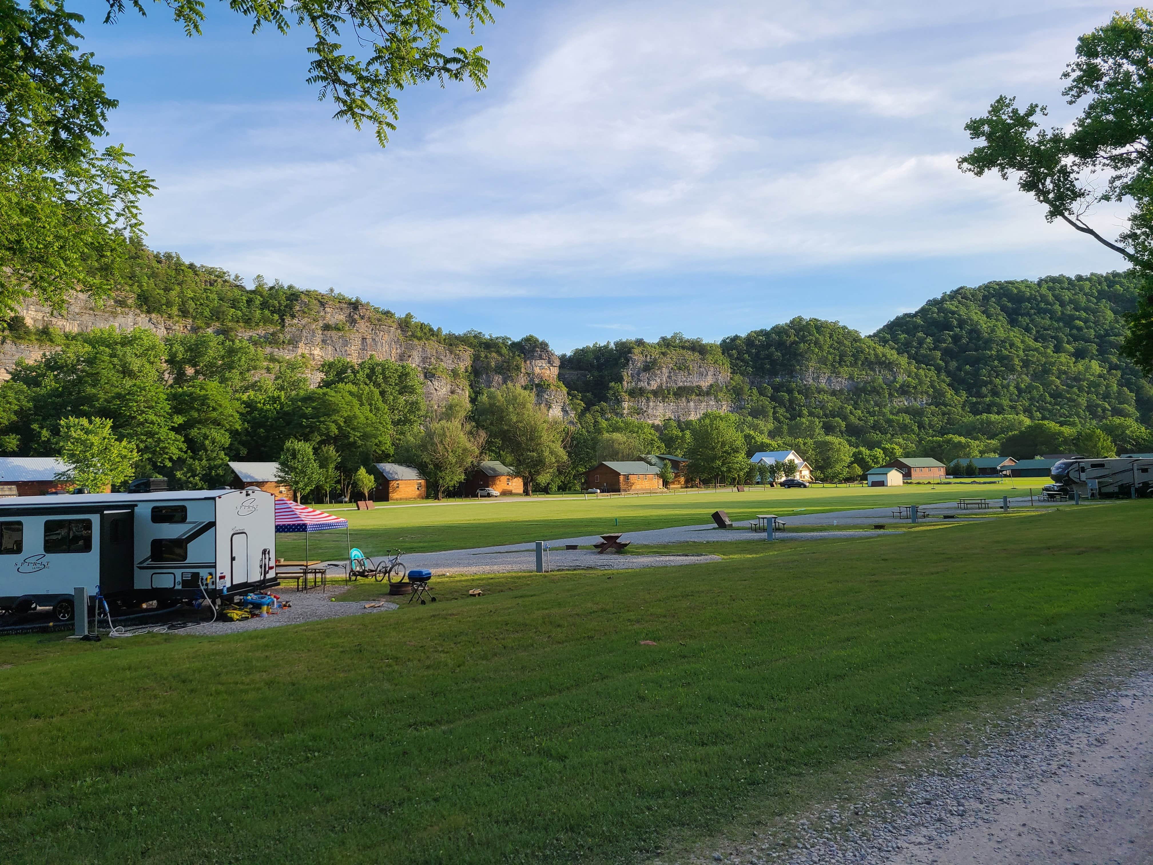 Jason W.'s photo of rv camping at White Buffalo Resort near Lakeview, AR