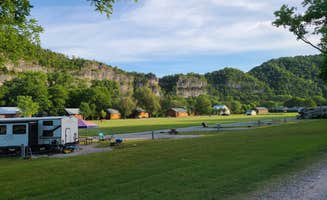 Jason W.'s photo of rv camping at White Buffalo Resort near Bull Shoals, AR