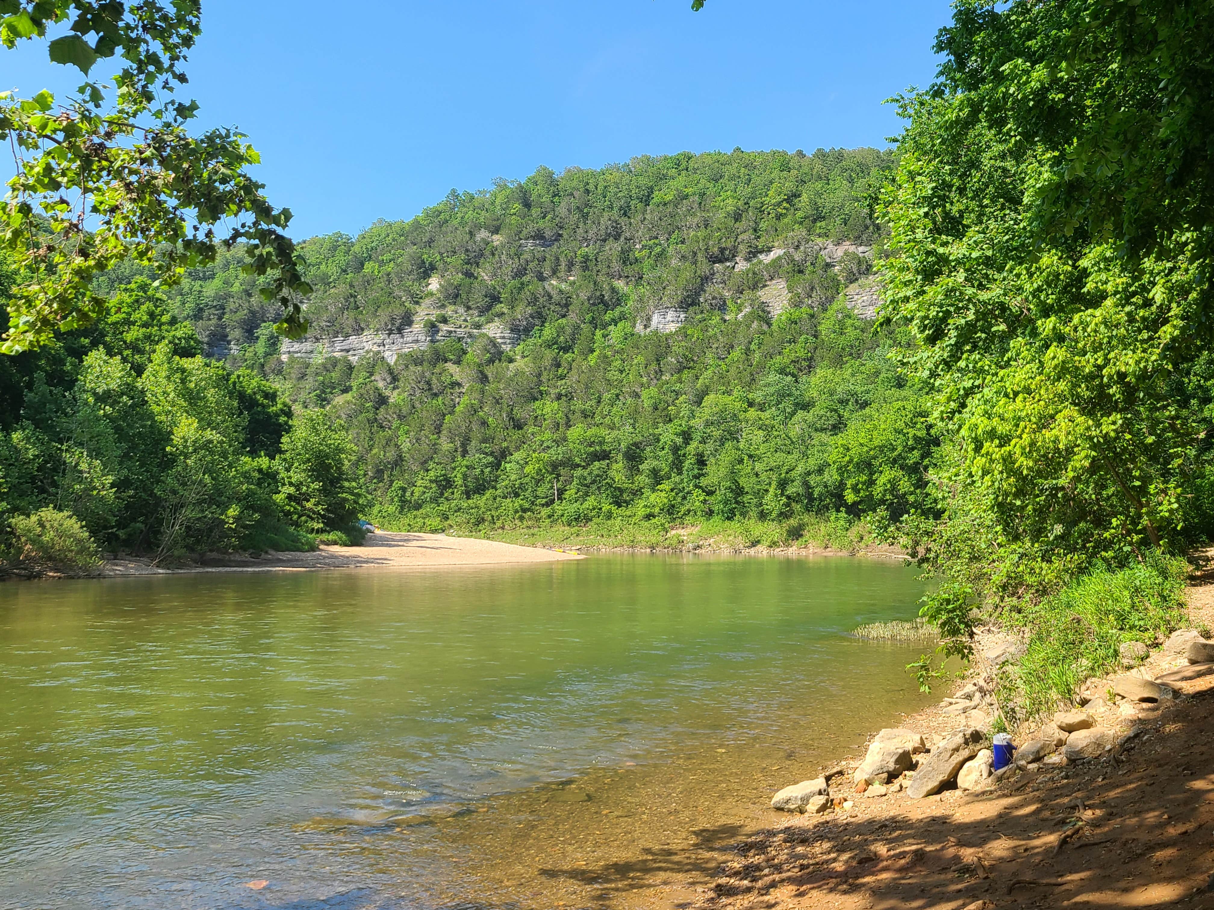 Camper submitted image from South Maumee Camping Area — Buffalo National River - 1