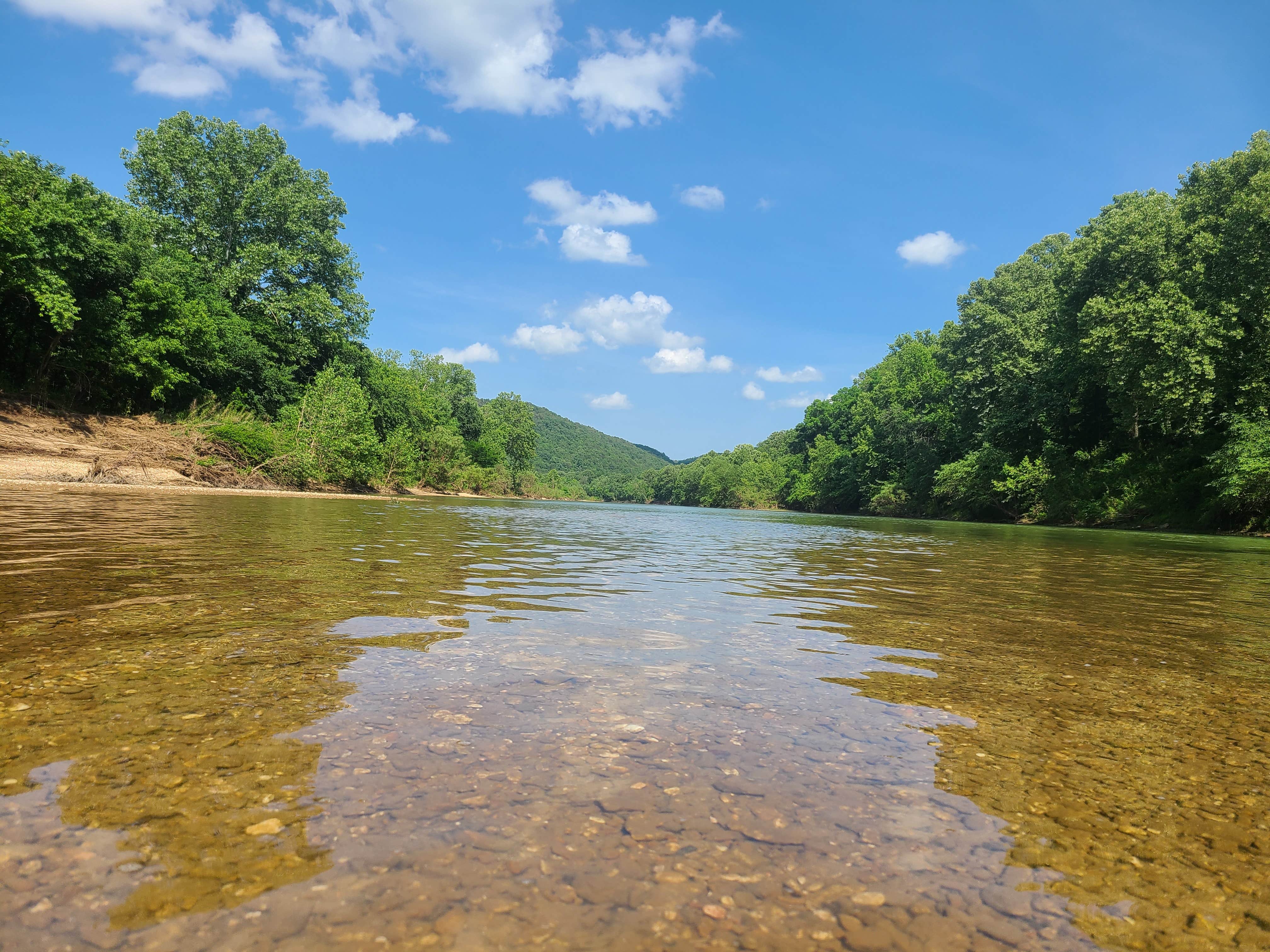 Camper-submitted photo at South Maumee Camping Area — Buffalo National River near Buffalo National River