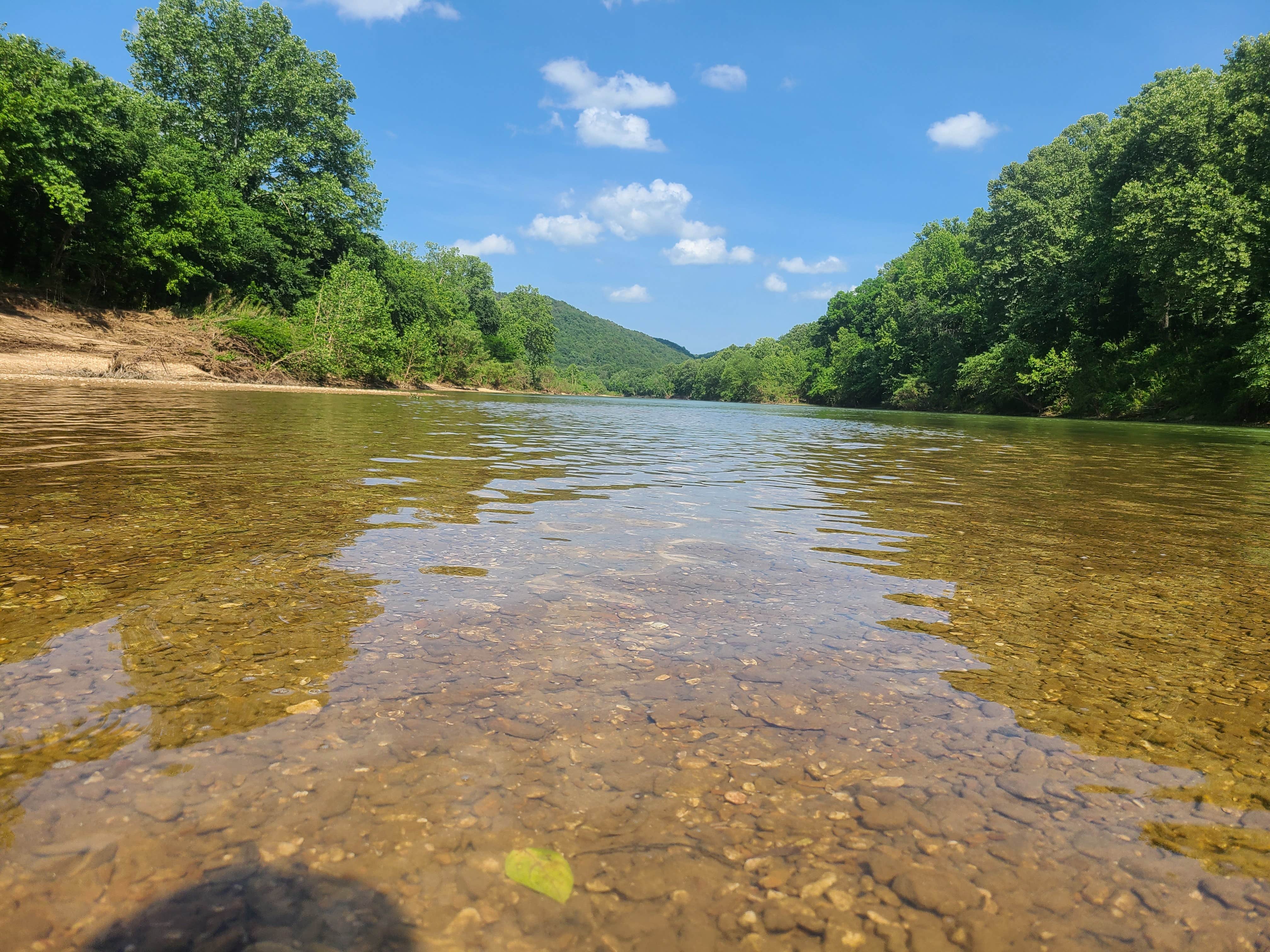Camper-submitted photo at South Maumee Camping Area — Buffalo National River near Buffalo National River