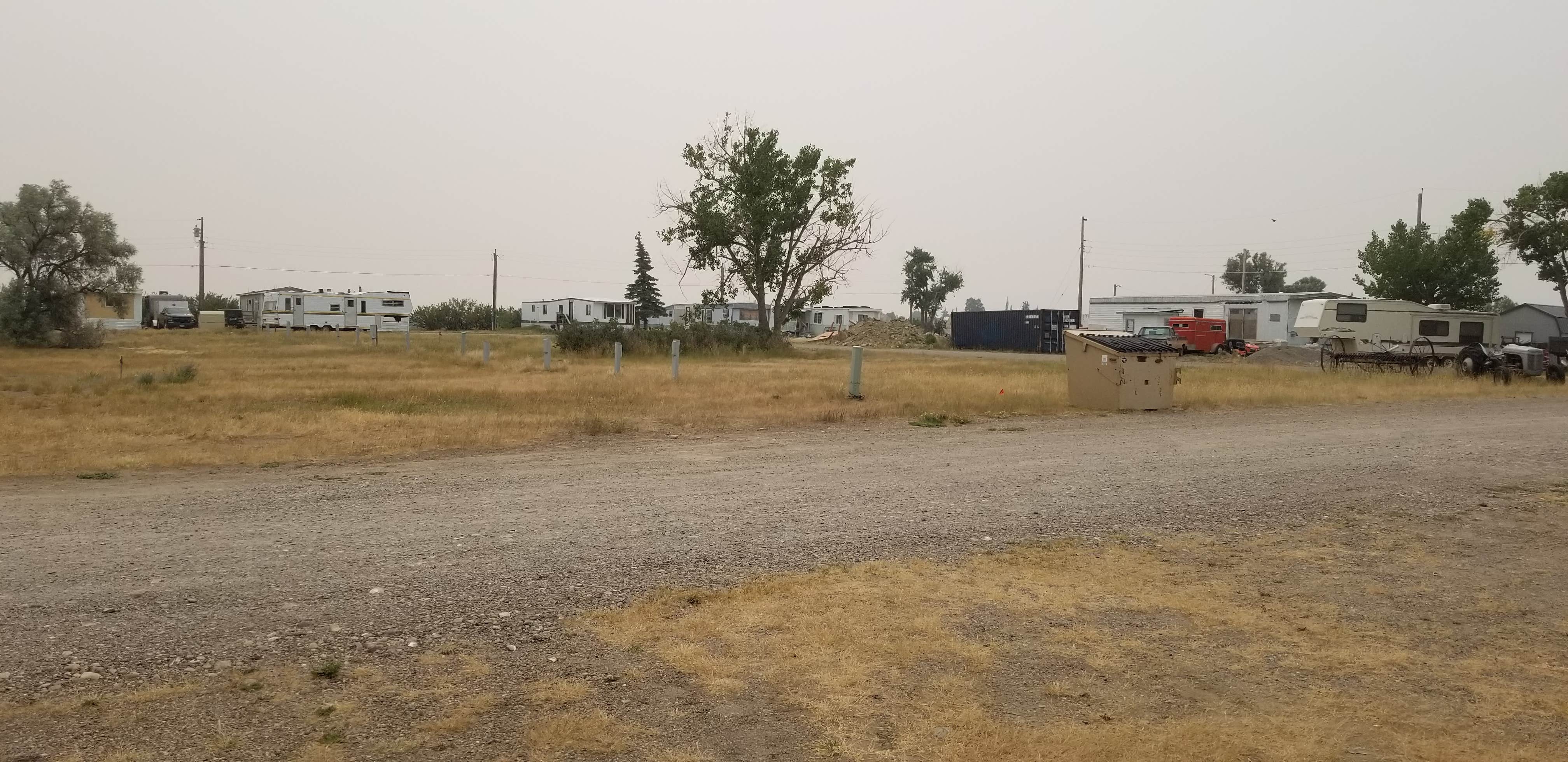 Camper-submitted photo at Glacier Mist RV Park near Sweet Grass, MT