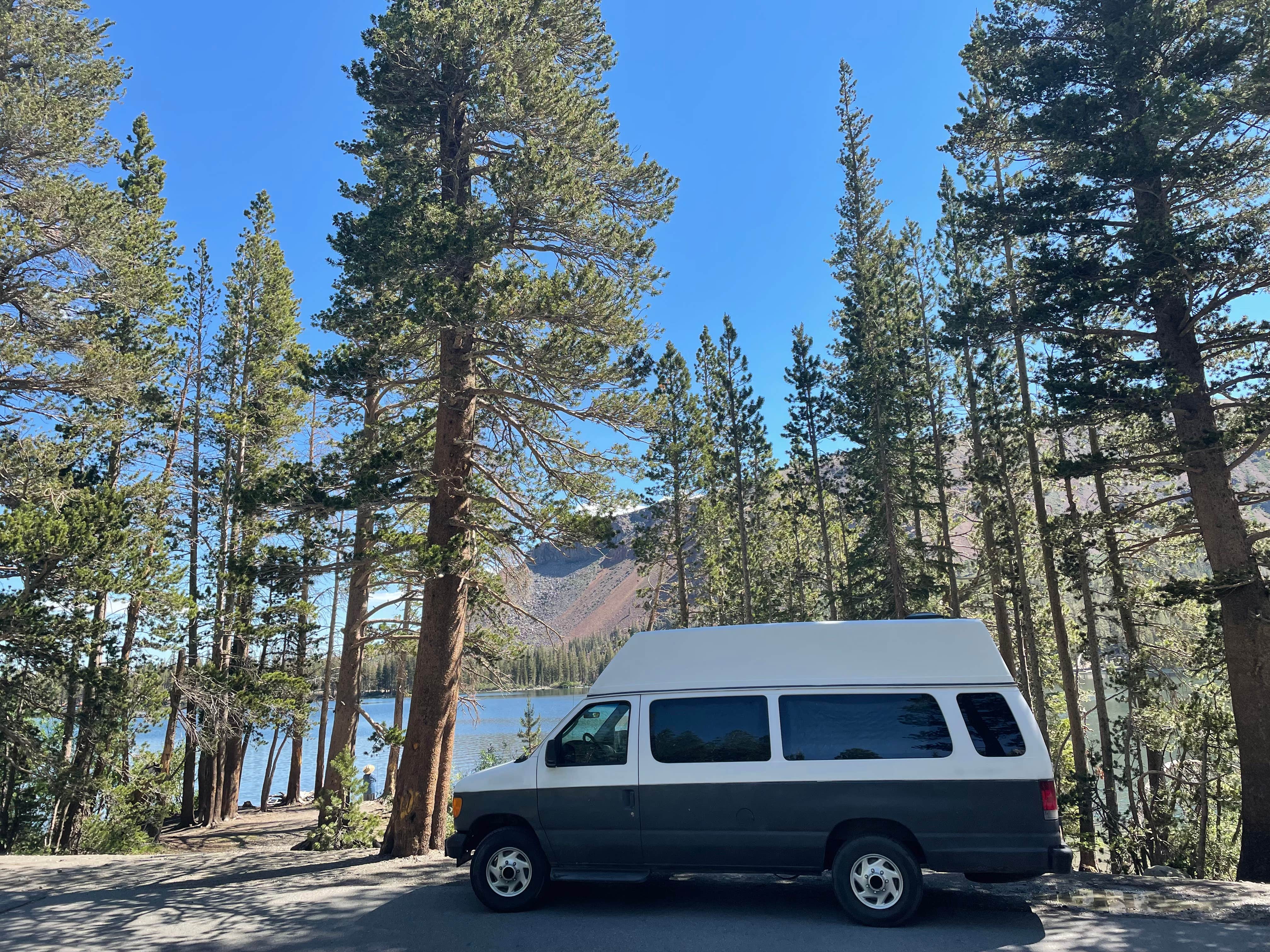 Kiley S.'s photo of rv camping at Sherwin Creek near Toms Place, CA
