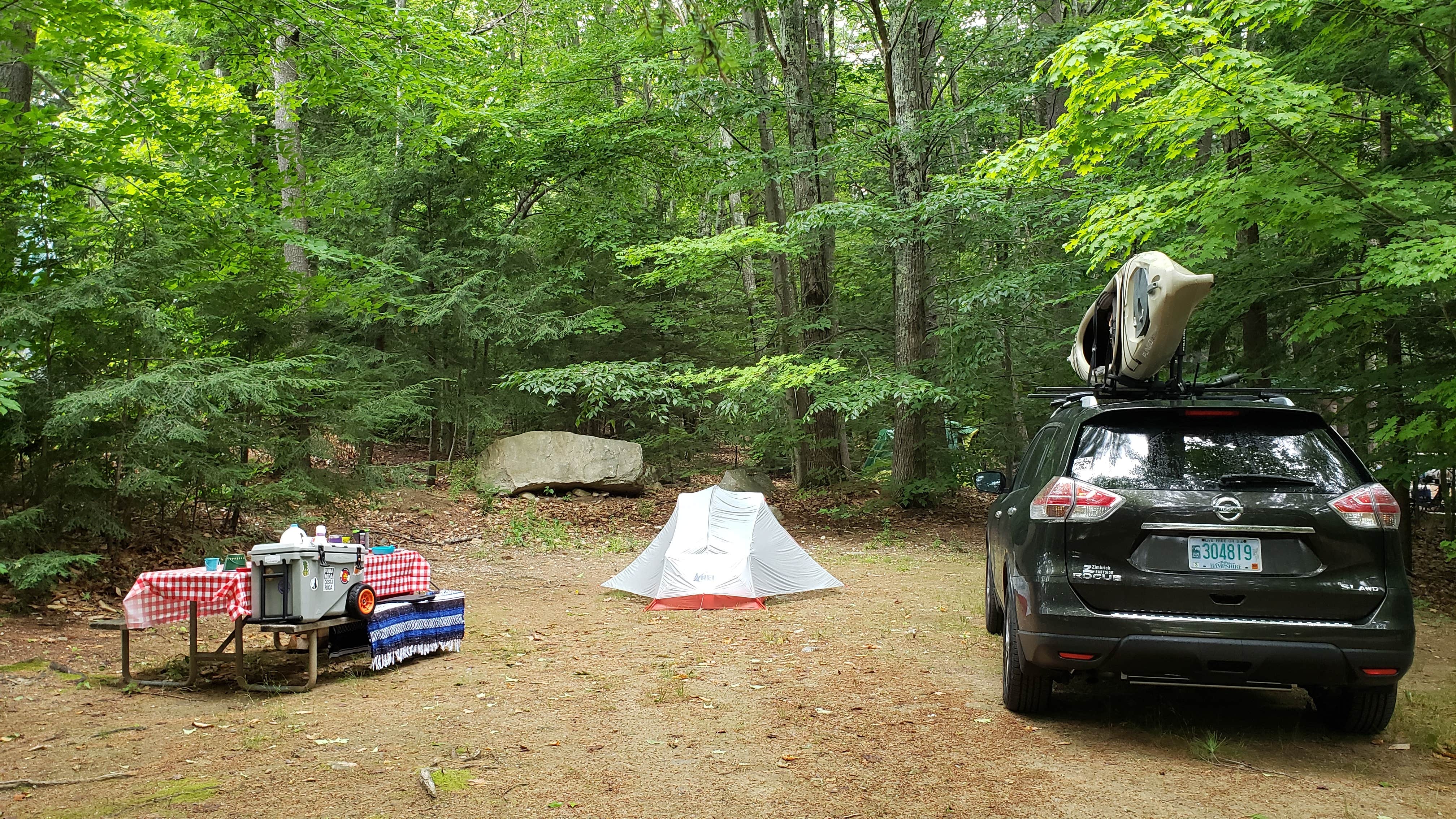 Melissa B.'s photo at Gunstock Campground near Laconia, NH