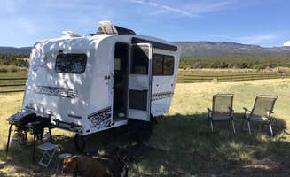 Zach G.'s photo of camping with pets at Road to the Sun Ranch near Capitol Reef National Park