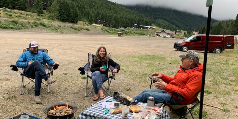 Camper submitted image from Crystal Mountain RV Parking