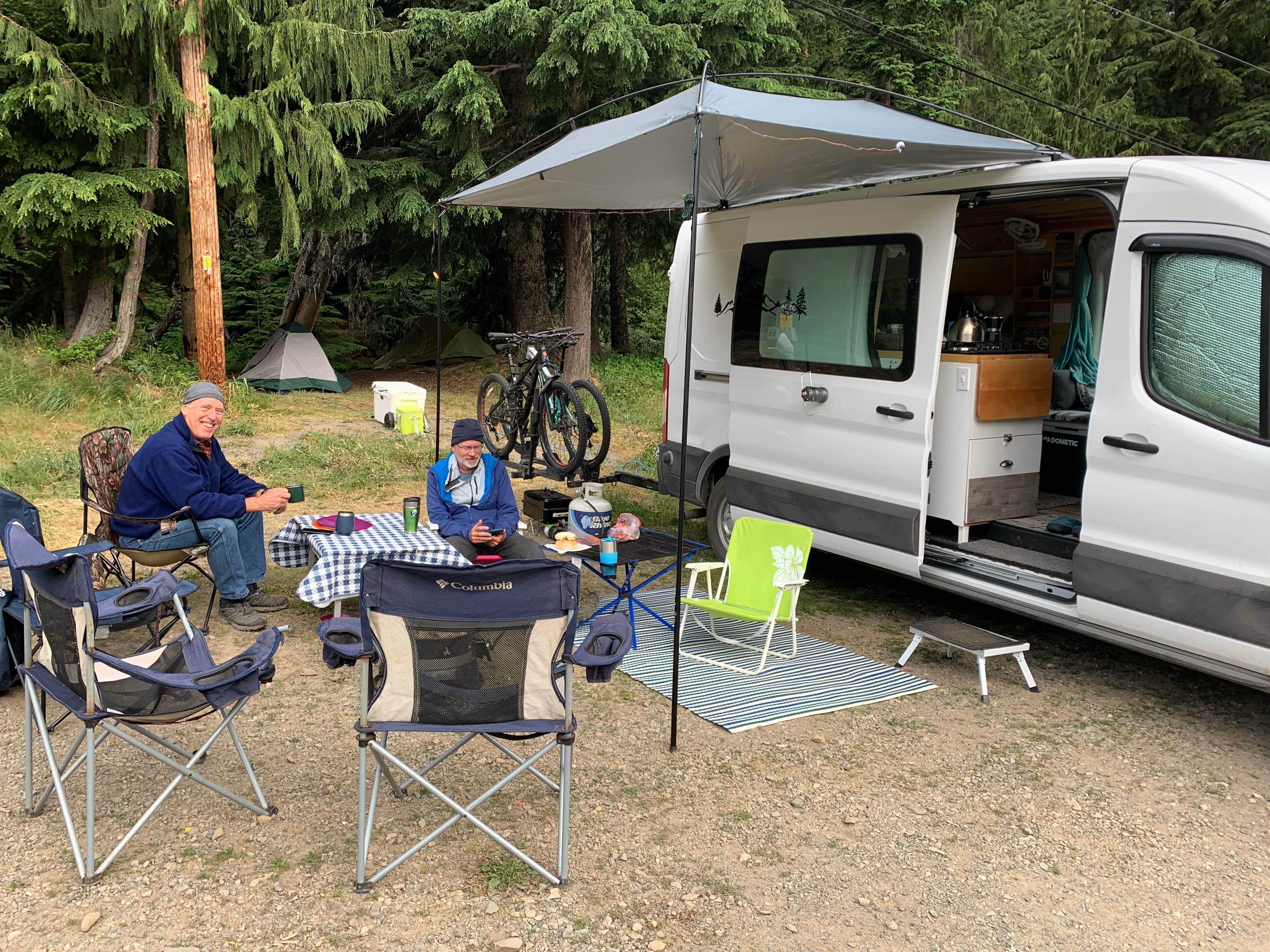 Emma A.'s photo at Crystal Mountain RV Parking near Greenwater, WA