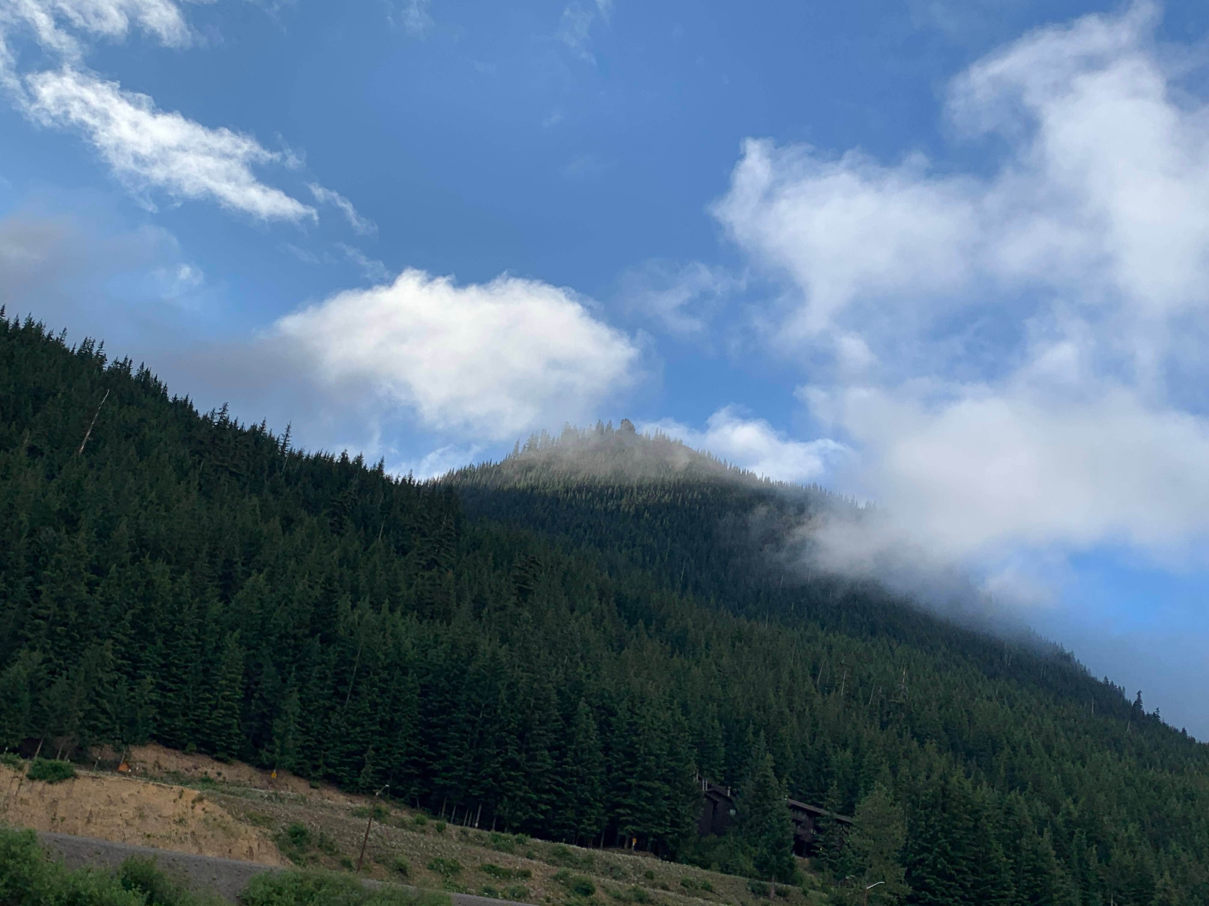 Camper-submitted photo at Crystal Mountain RV Parking near Mount Rainier National Park