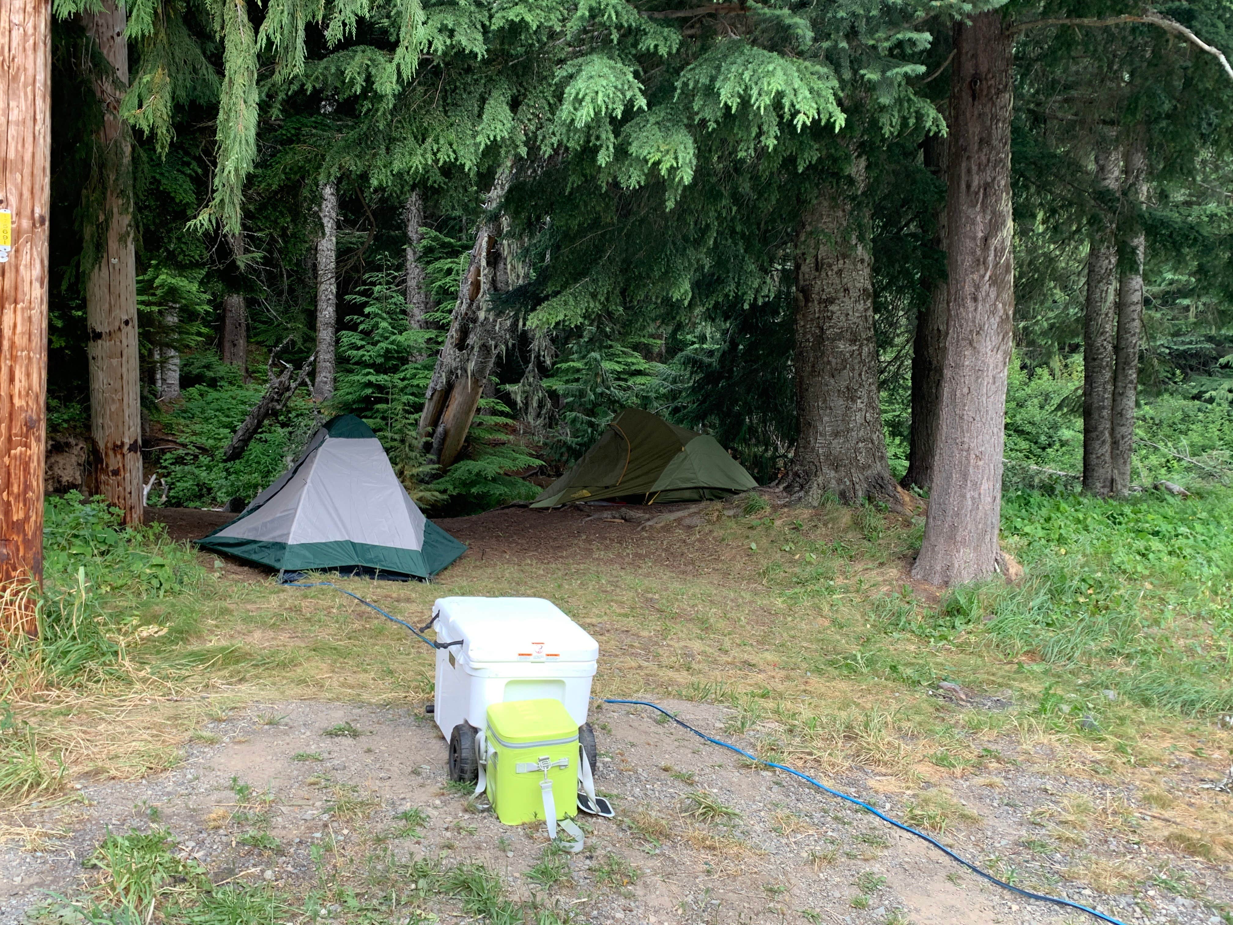 Camper-submitted photo at Crystal Mountain RV Parking near Mount Rainier National Park