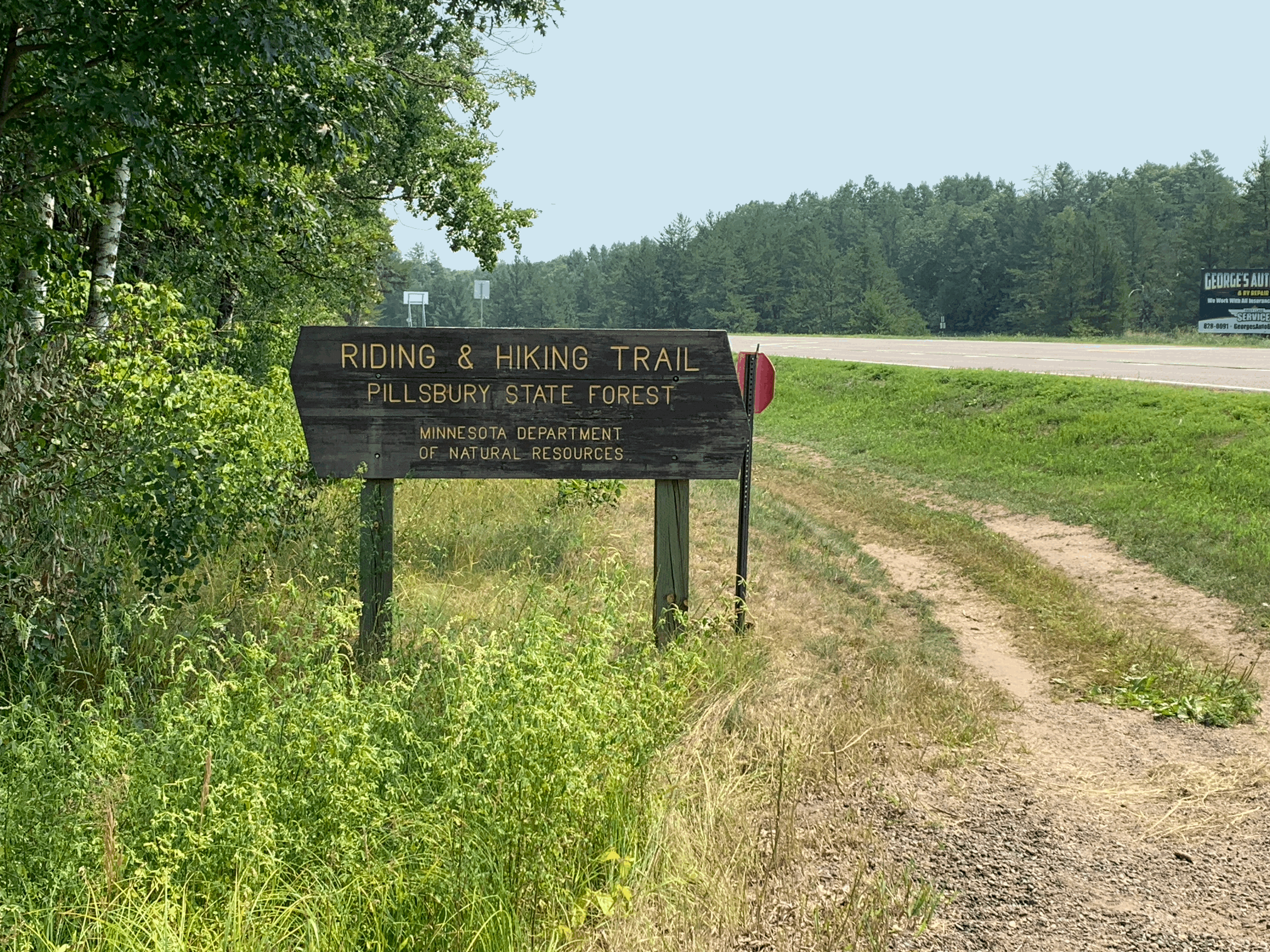 Minnesota Walter E. Stark Assembly Area And Horse CampgroundTitle