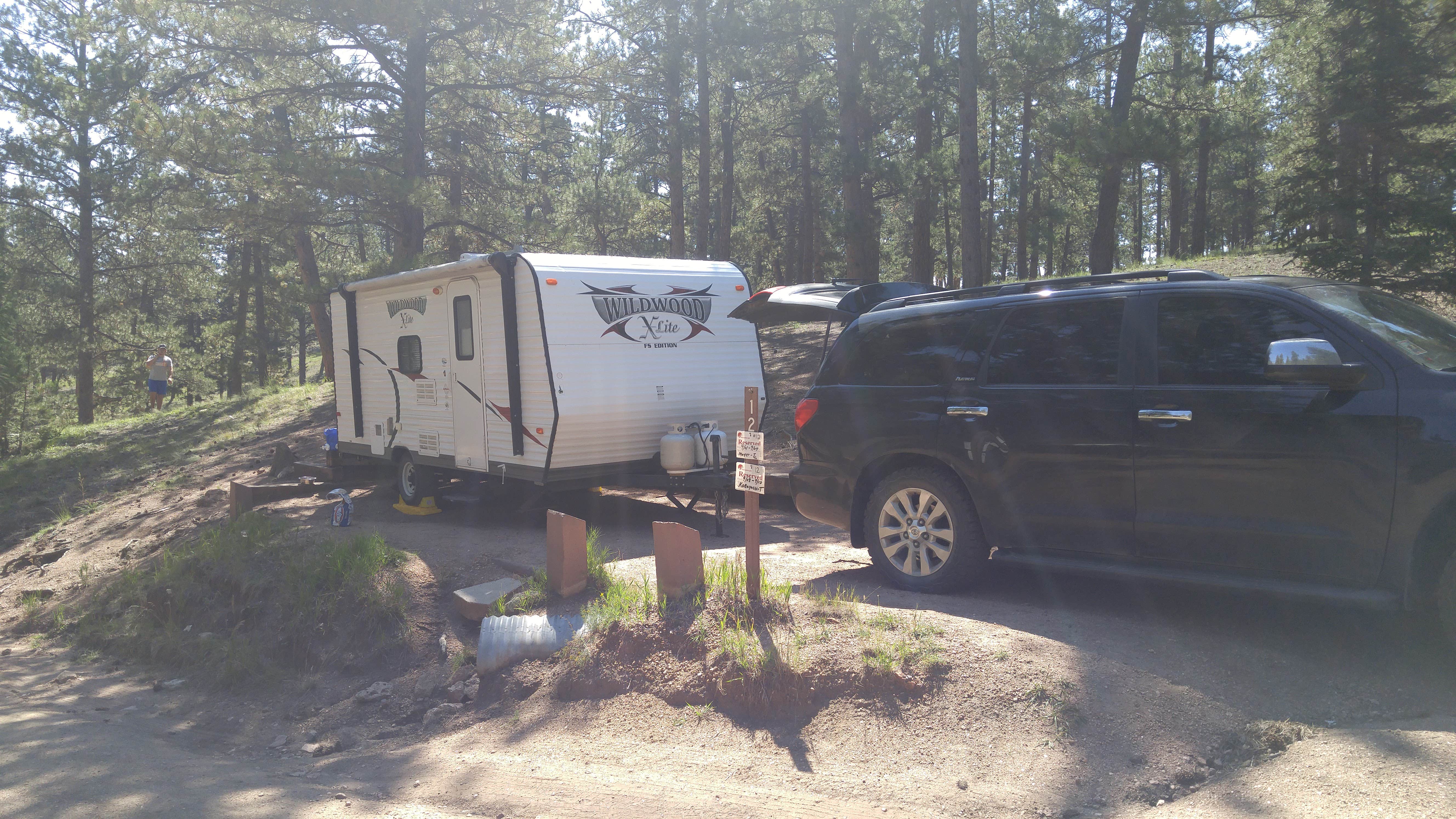 Julie  M.'s photo of rv camping at Springer Gulch near Lake George, CO