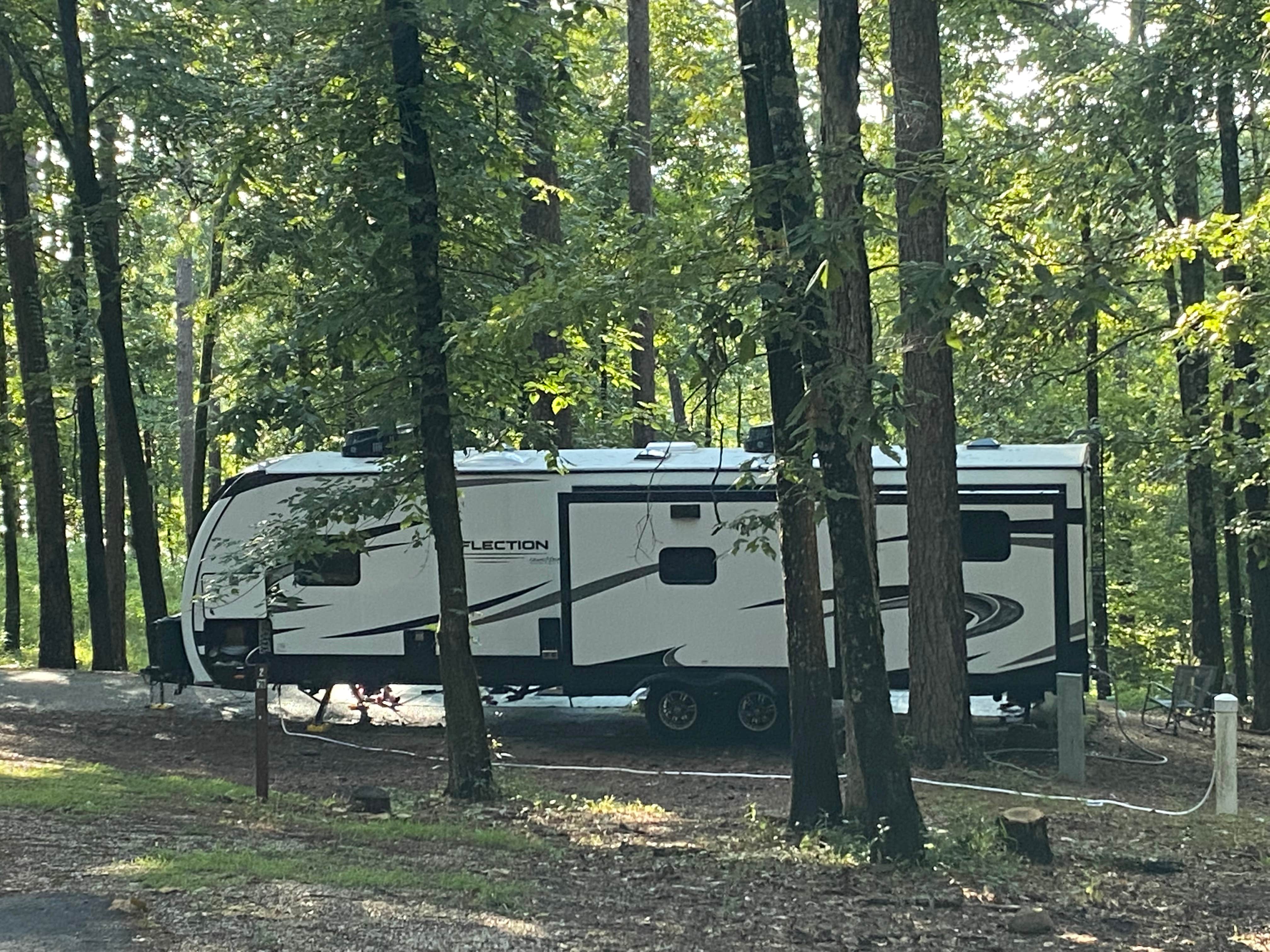 Ashley W.'s photo of rv camping at COE Degray Lake Edgewood Campground near Chidester, AR