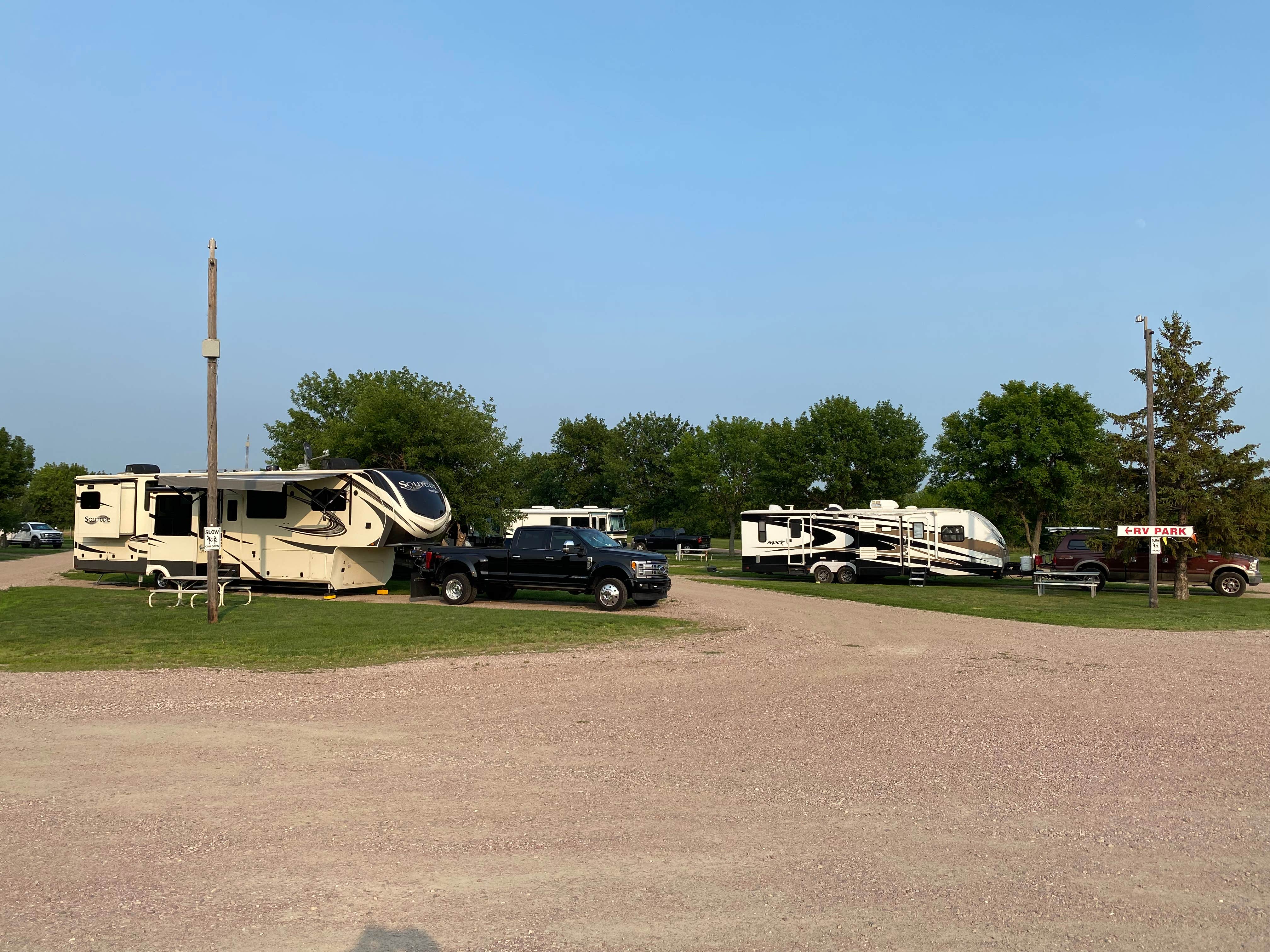 Camper-submitted photo at Hills RV Park near Mitchell, SD