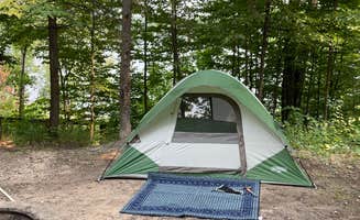 Helmi C.'s photo at Arbutus Lake State Forest Campground near Buckley, MI