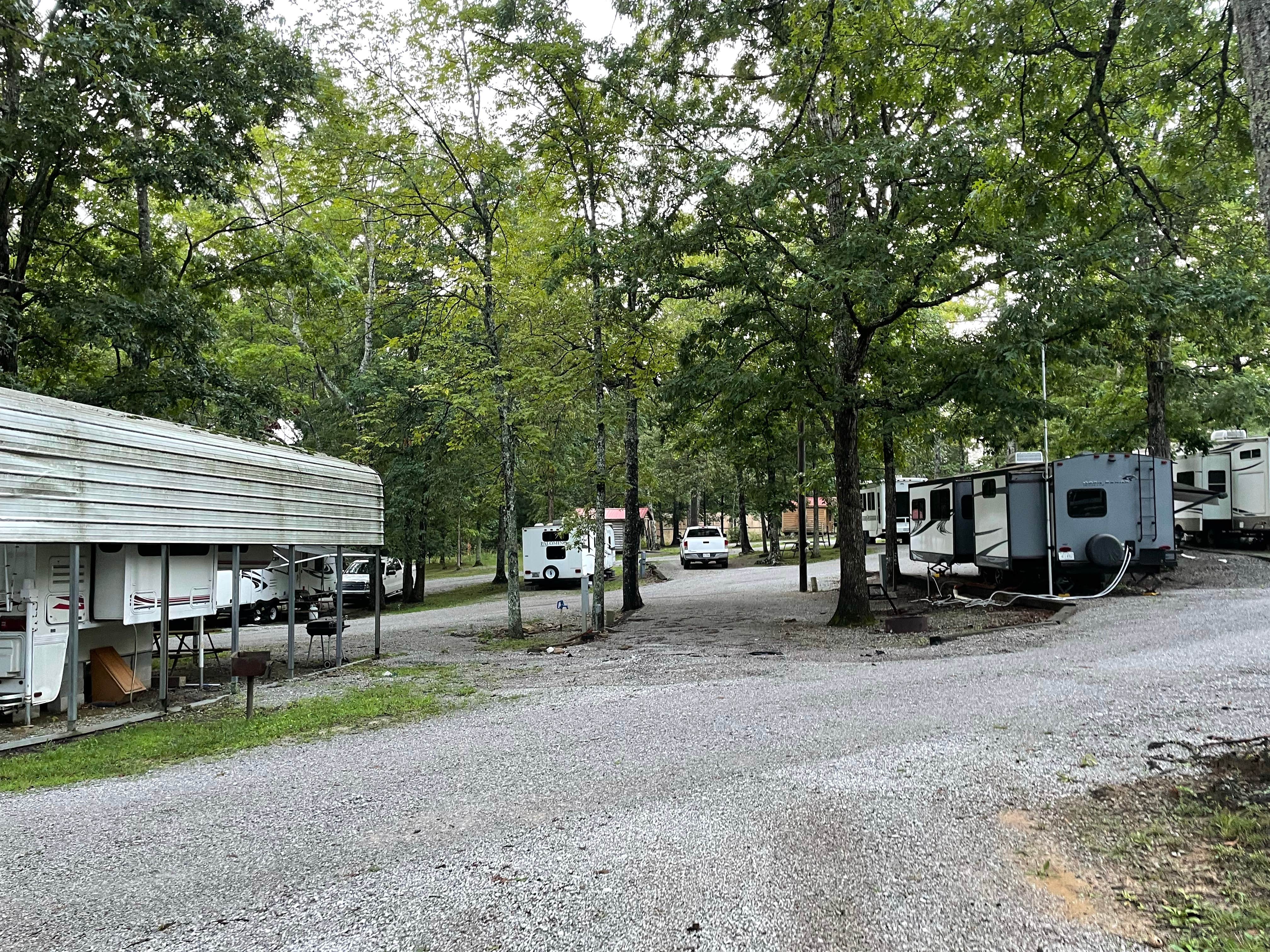 Thomas W.'s photo of rv camping at Bean Pot Campground near Crossville, TN