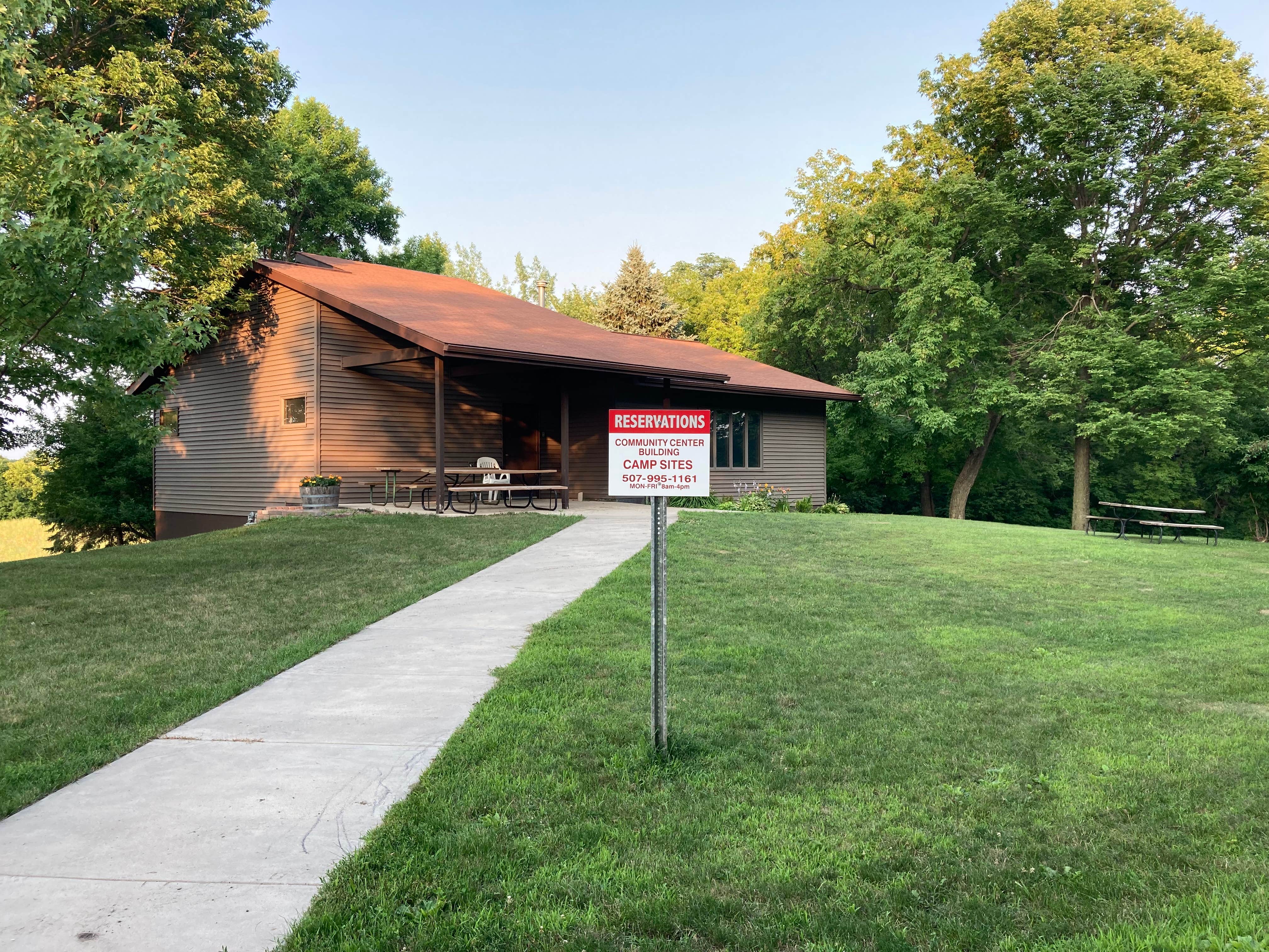 Carolyn  M.'s photo of glamping accommodations at Lake Washington County Park near Lakeville, MN