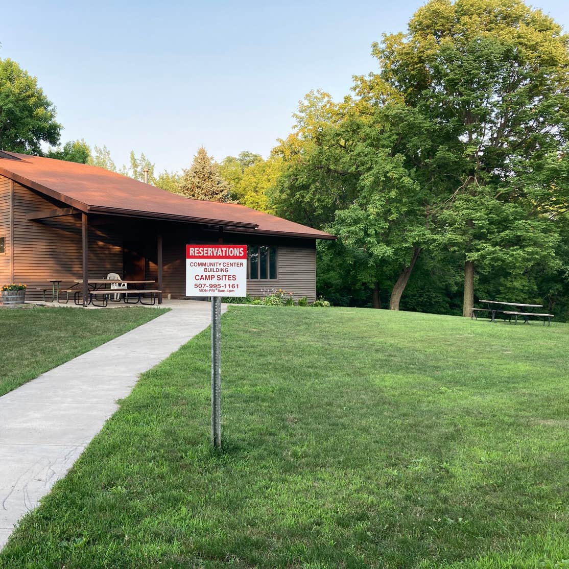 Lake Washington County Park Camping Kasota, MN