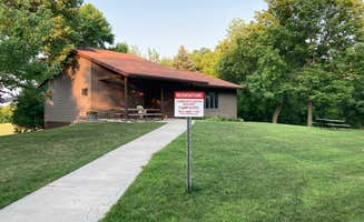 Carolyn  M.'s photo of glamping accommodations at Lake Washington County Park near Mankato, MN