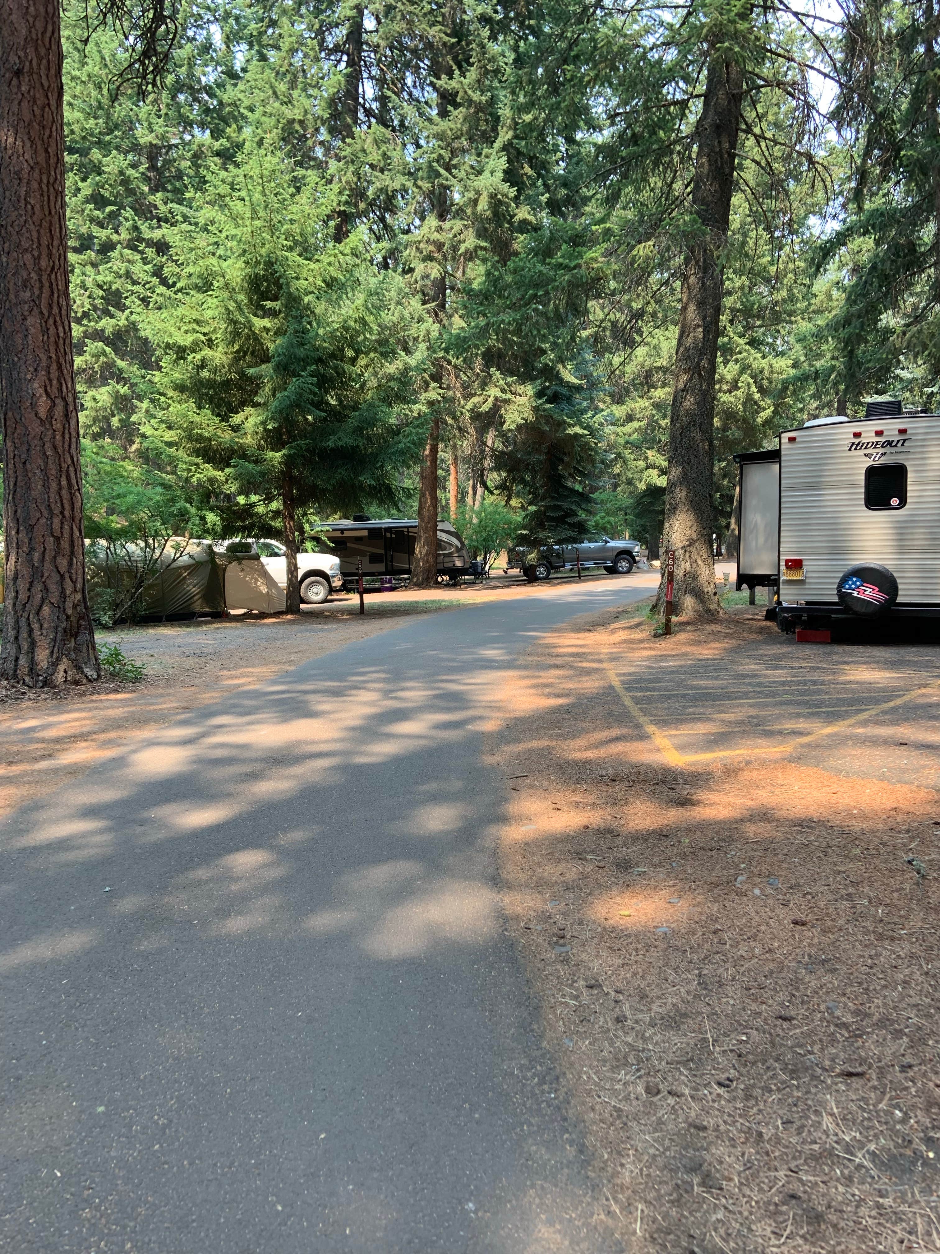 Lauren A.'s photo of rv camping at Wallowa Lake State Park Campground near Joseph, OR