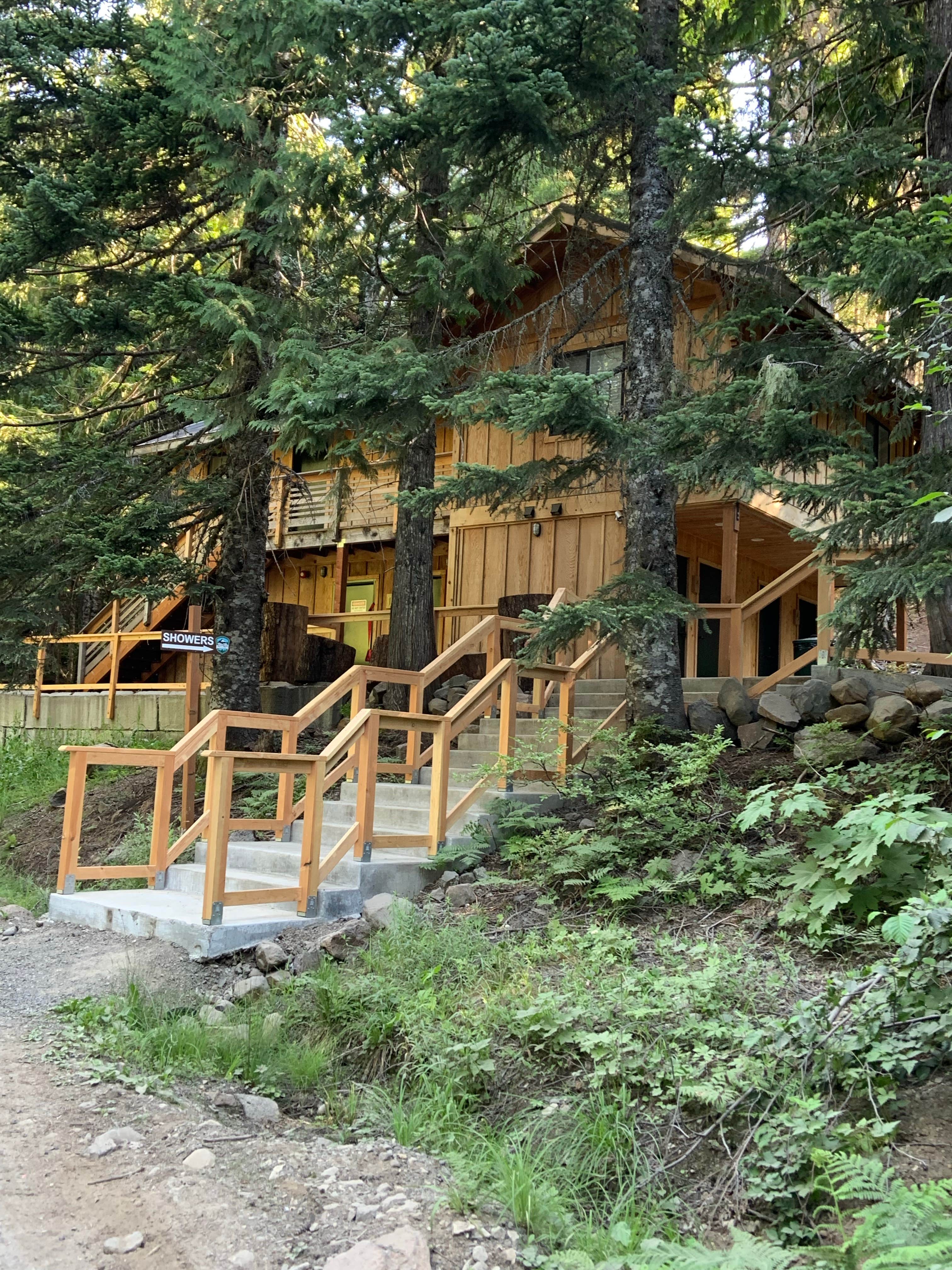 Lauren A.'s photo of a cabin at Lost Lake Resort And Campground — Mt. Hood National Forest near Wishram, WA