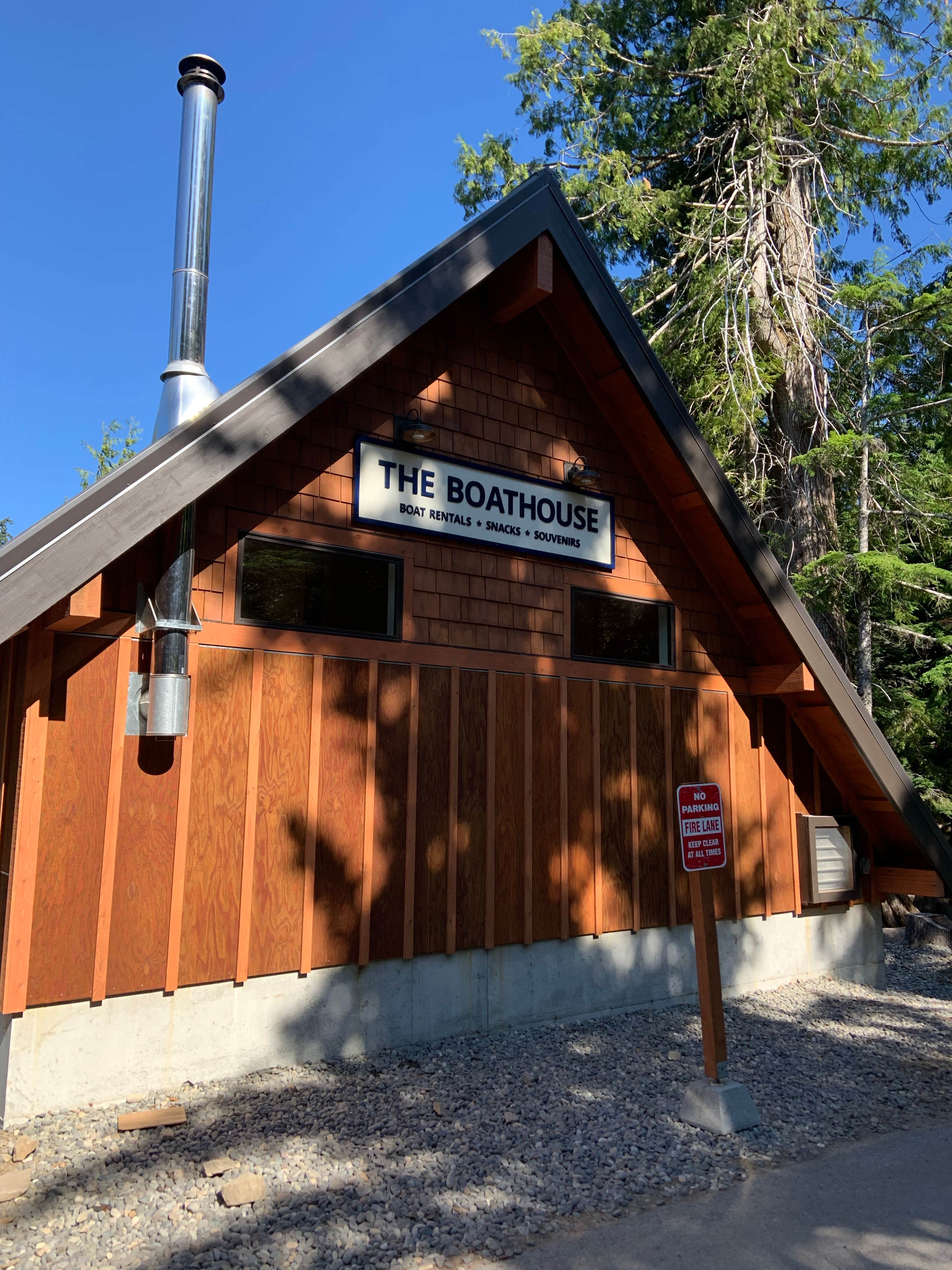Lauren A.'s photo of glamping accommodations at Lost Lake Resort And Campground — Mt. Hood National Forest near Government Camp, OR
