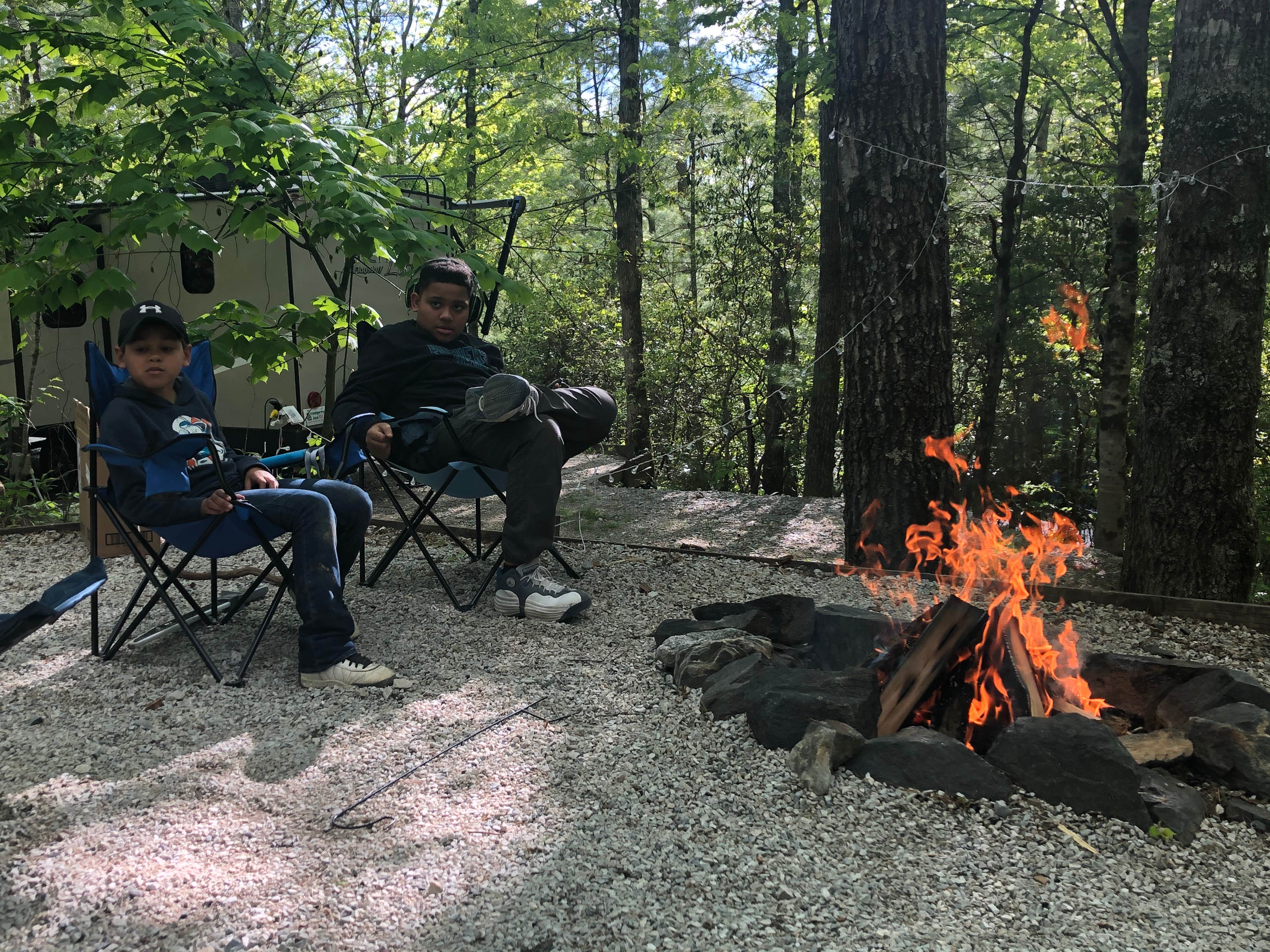 Michelle P.'s photo at Spacious Skies Bear Den near Spruce Pine, NC