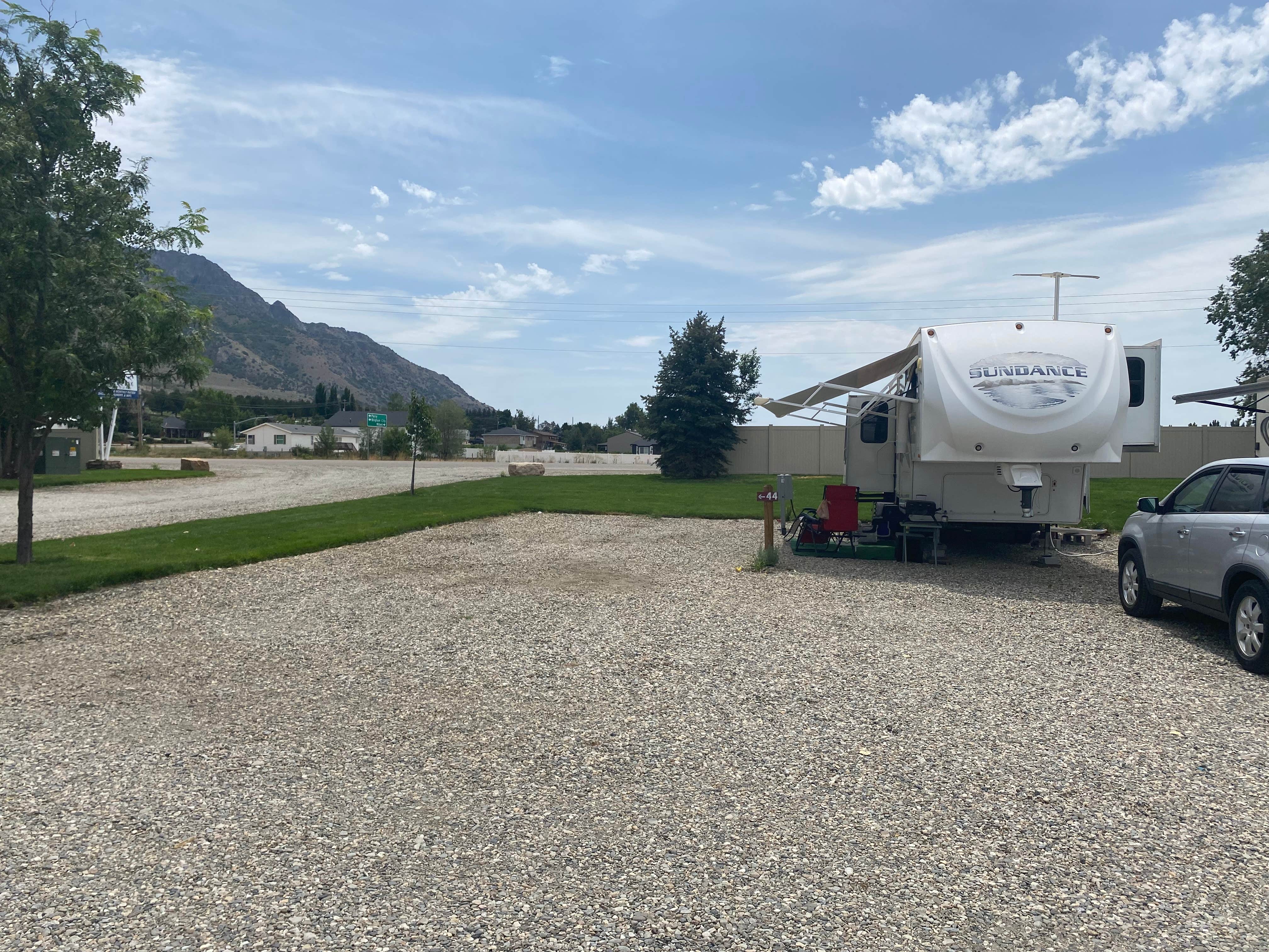 Roger's photo of rv camping at Willard Peak Campground near Howell, UT