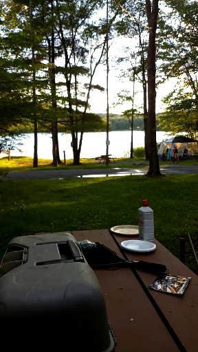 Raymond R.'s photo at Pickerel Point Campground — Promised Land State Park near Paupack, PA