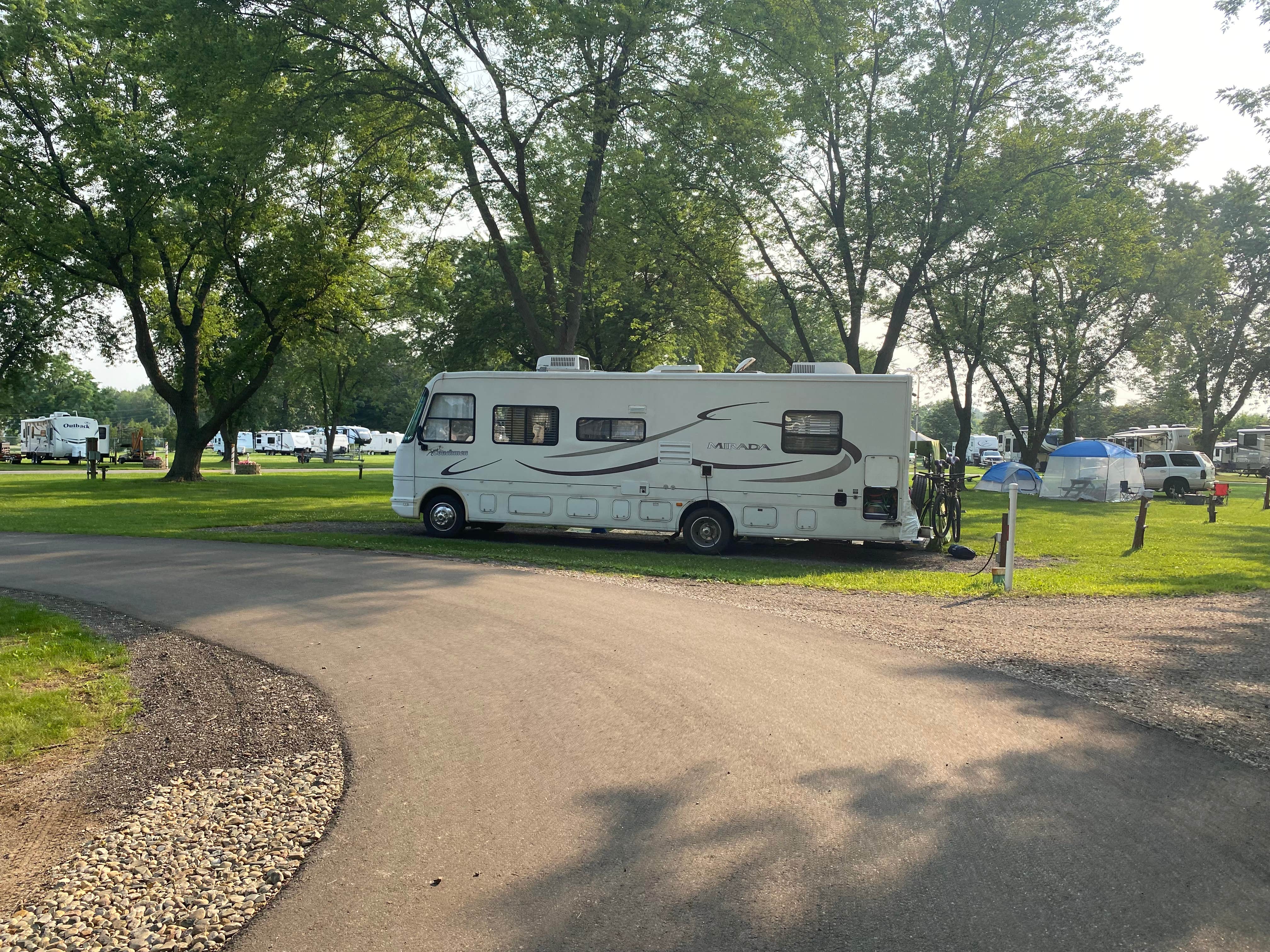 Jacqueline F.'s photo of rv camping at Elkhart Campground near Pierceton, IN