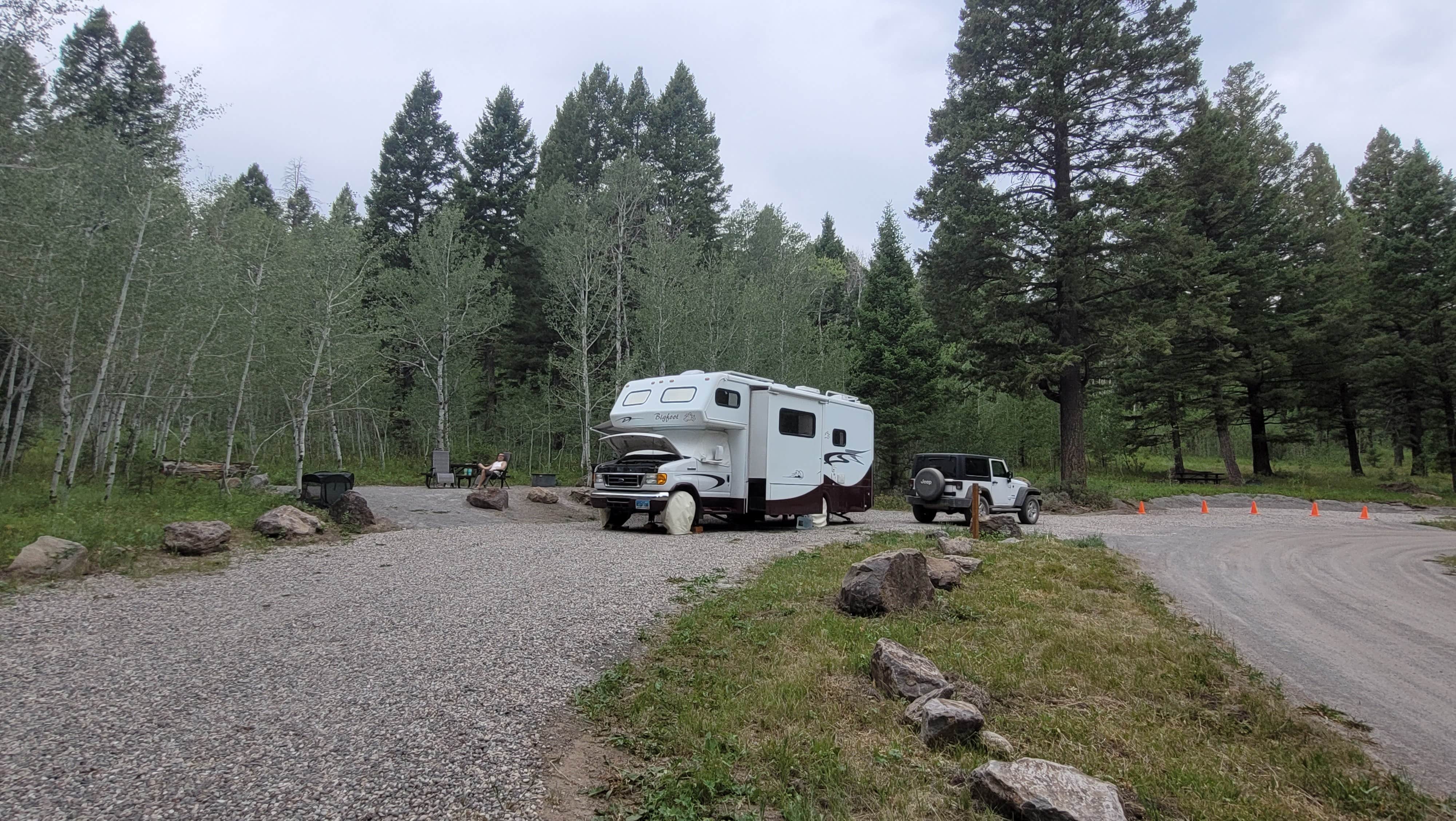 Clint  G.'s photo of rv camping at Stoddard Creek Campground near Lima, MT