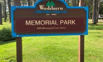 Camping near Kreher RV Park: Memorial Park Campground, Washburn, Wisconsin