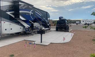 Camping near Kirtland AFB FamCamp: Isleta Lakes & RV Park, Bosque Farms, New Mexico